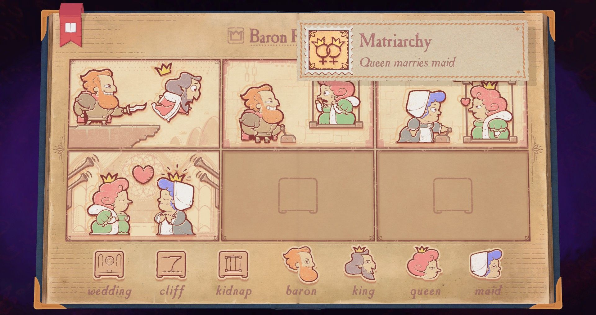 storyteller - matriarchy achievement/stamp