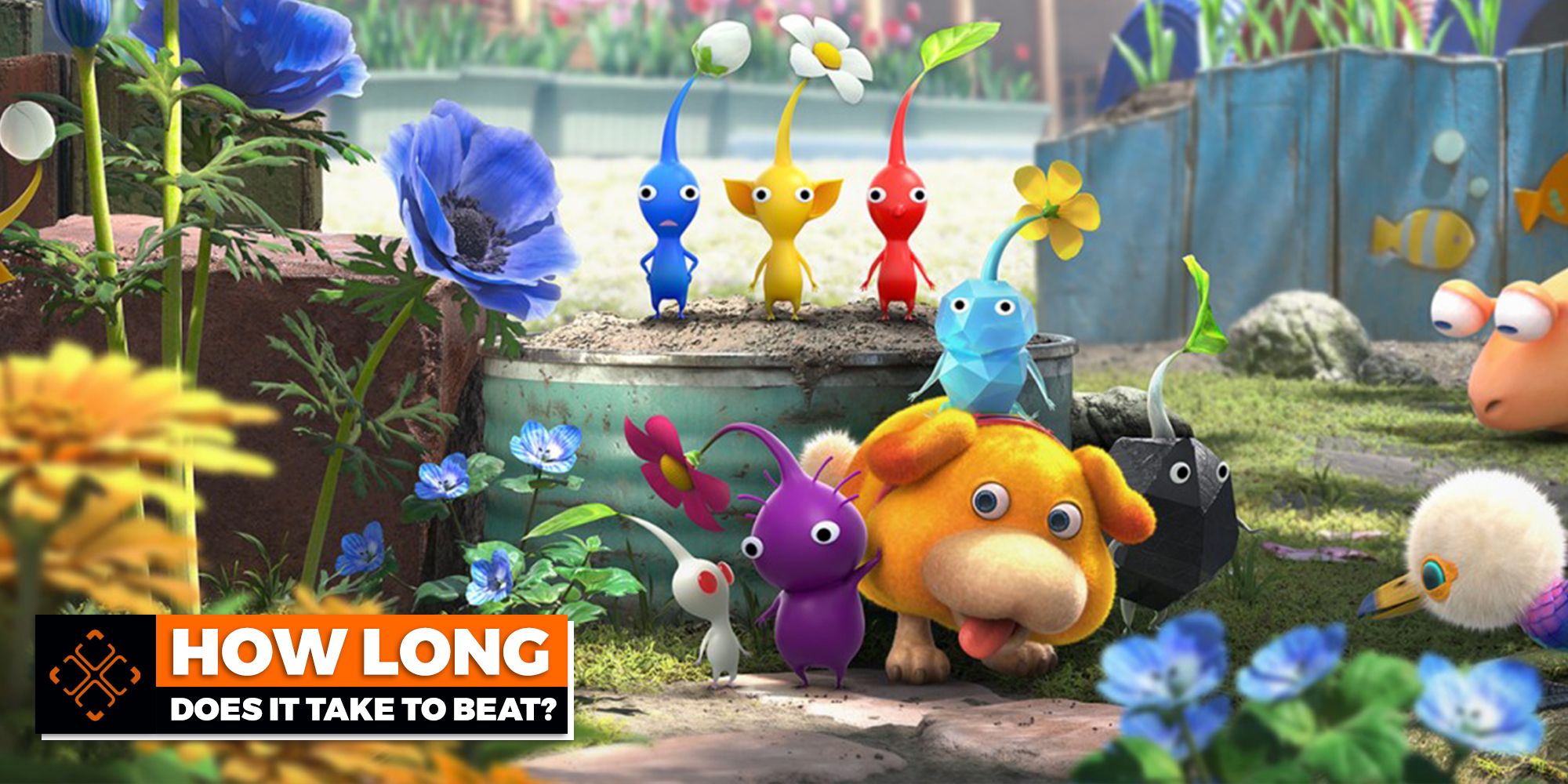 Game art from Pikmin 4.