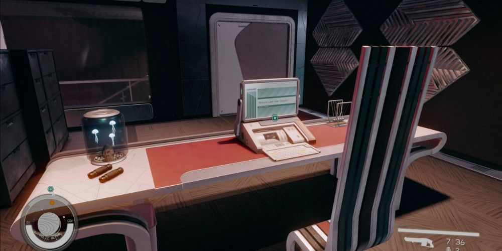 screenshot of Ularu's computer in Starfield
