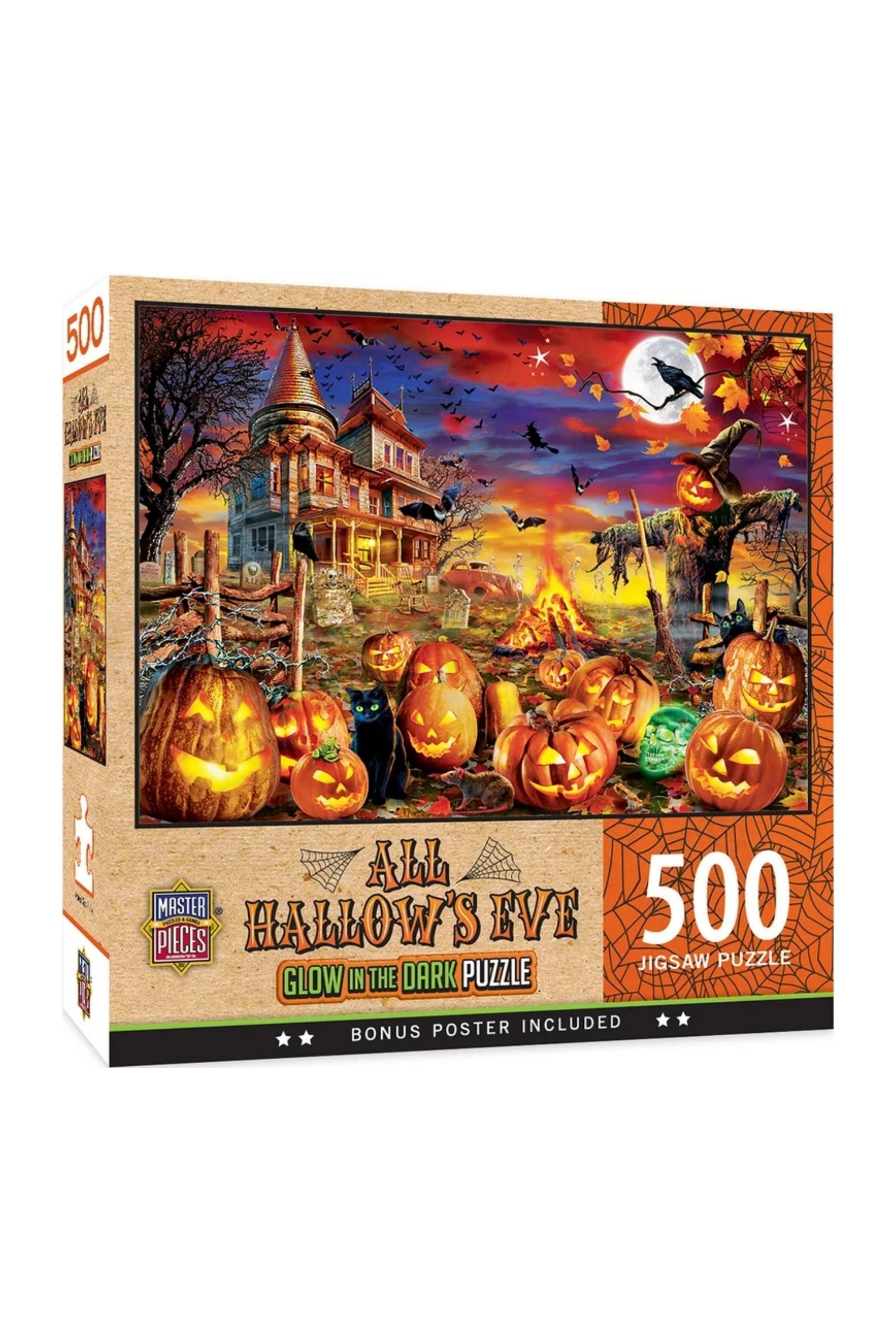 MasterPieces All-Hallow's Eve 500-Piece Jigsaw Puzzle