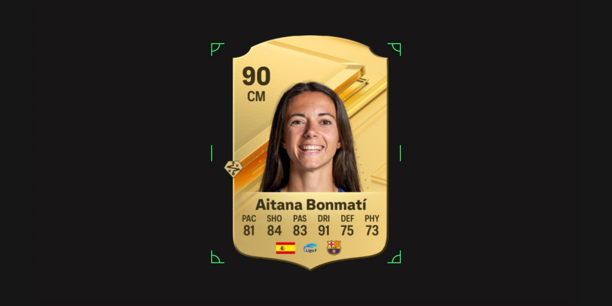 An image of Aitana Bonmati in EA Sports FC 24