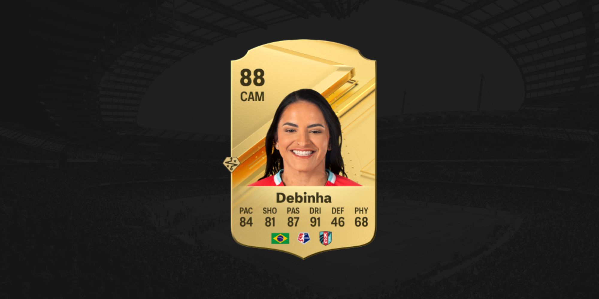 An image of Debinha in EA Sports FC 24