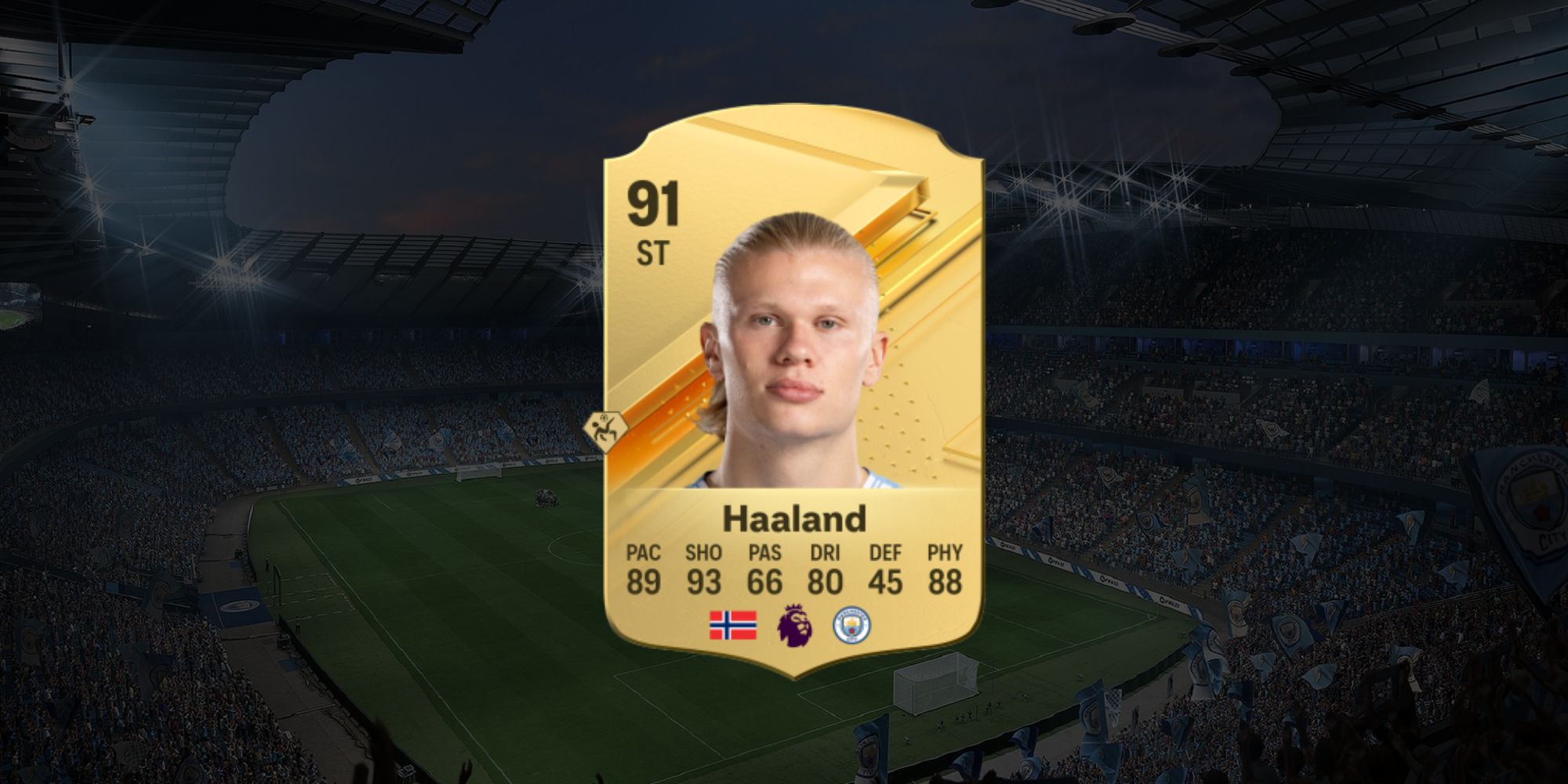 An image of Erling Haaland in EA Sports FC 24-1