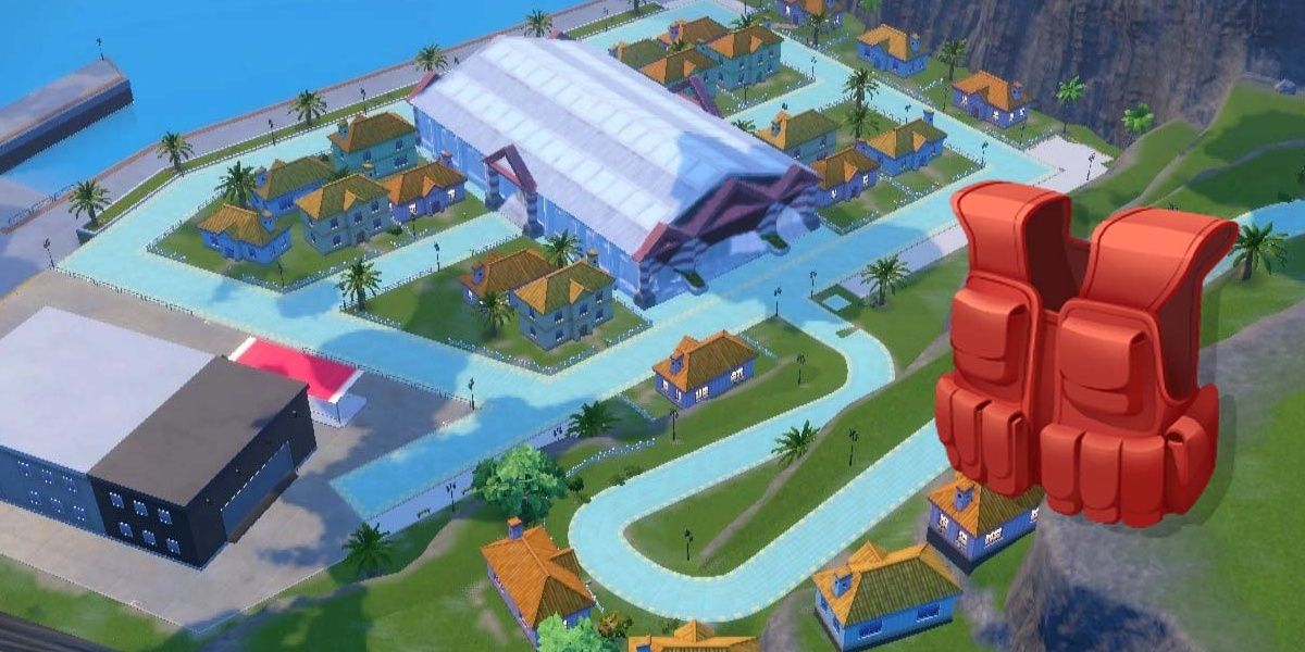 Pokemon Violet and Scarlet Assault Vest And Porto Marinada Landscape