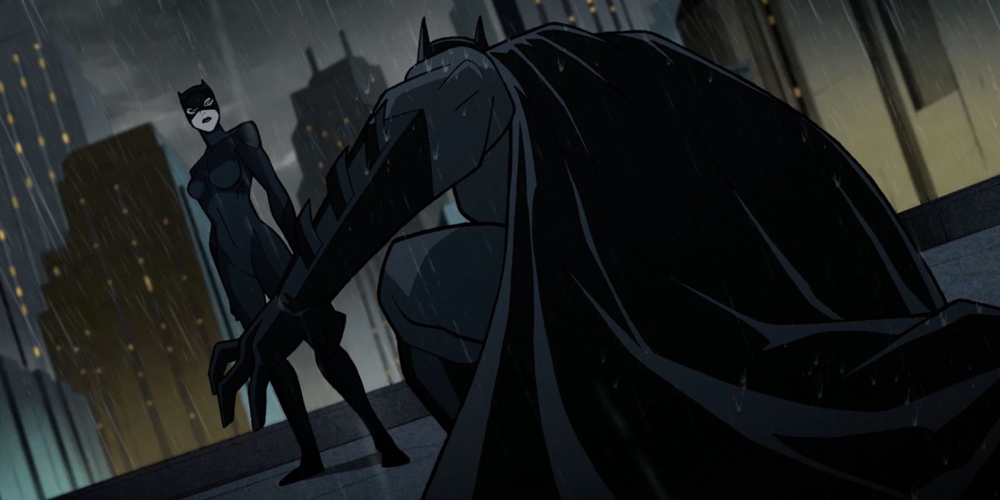 Batman and Catwoman in Batman: The Long Halloween