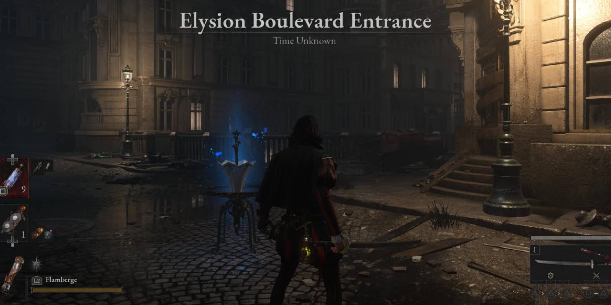 lies of p elysion boulevard entrance