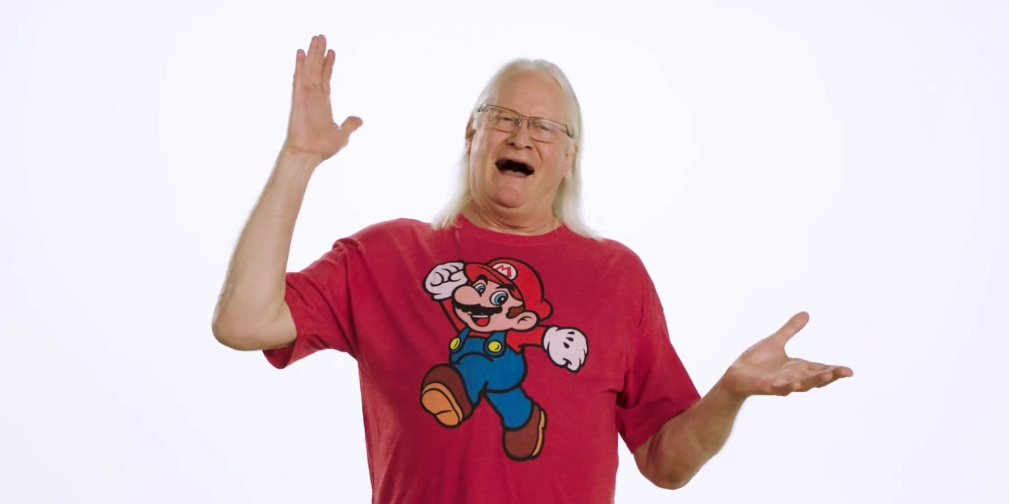 Charles Martinet says goodbye to Mario.