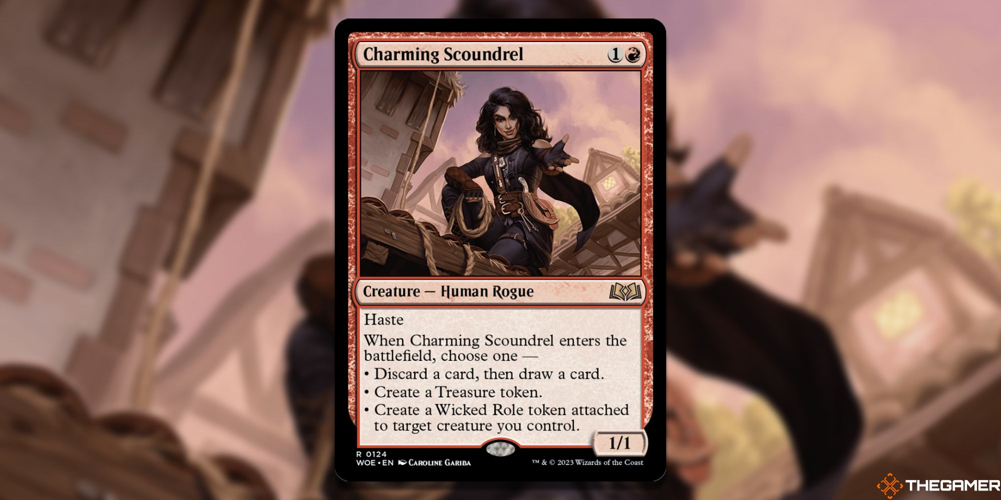 MTG: Charming Scoundrel card