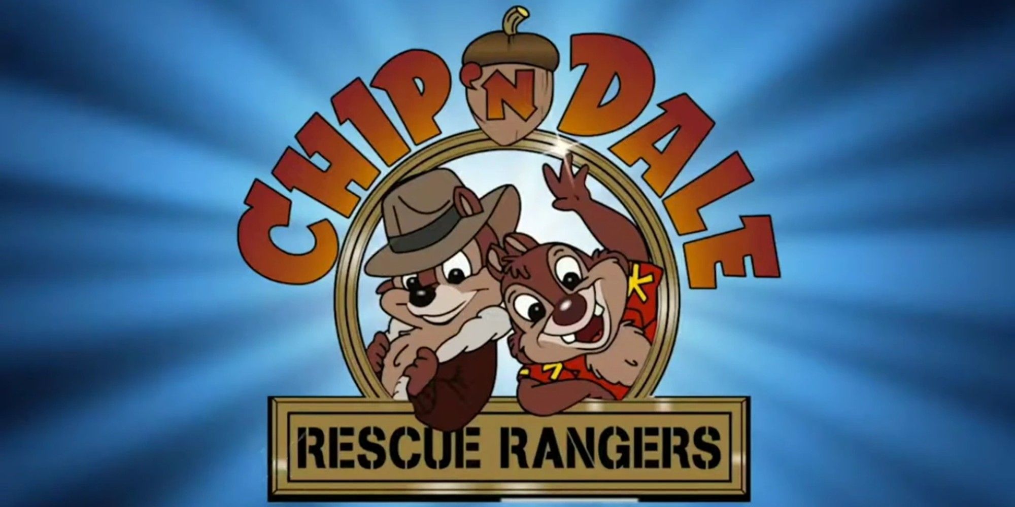 Chip 'N Dale Rescue Rangers with Chip n Dale in the middle of the frame