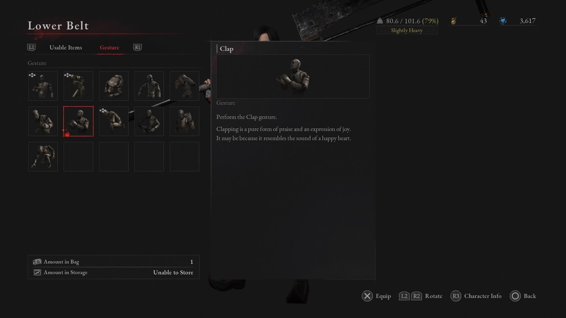 Clap Gesture in Lies Of P-1