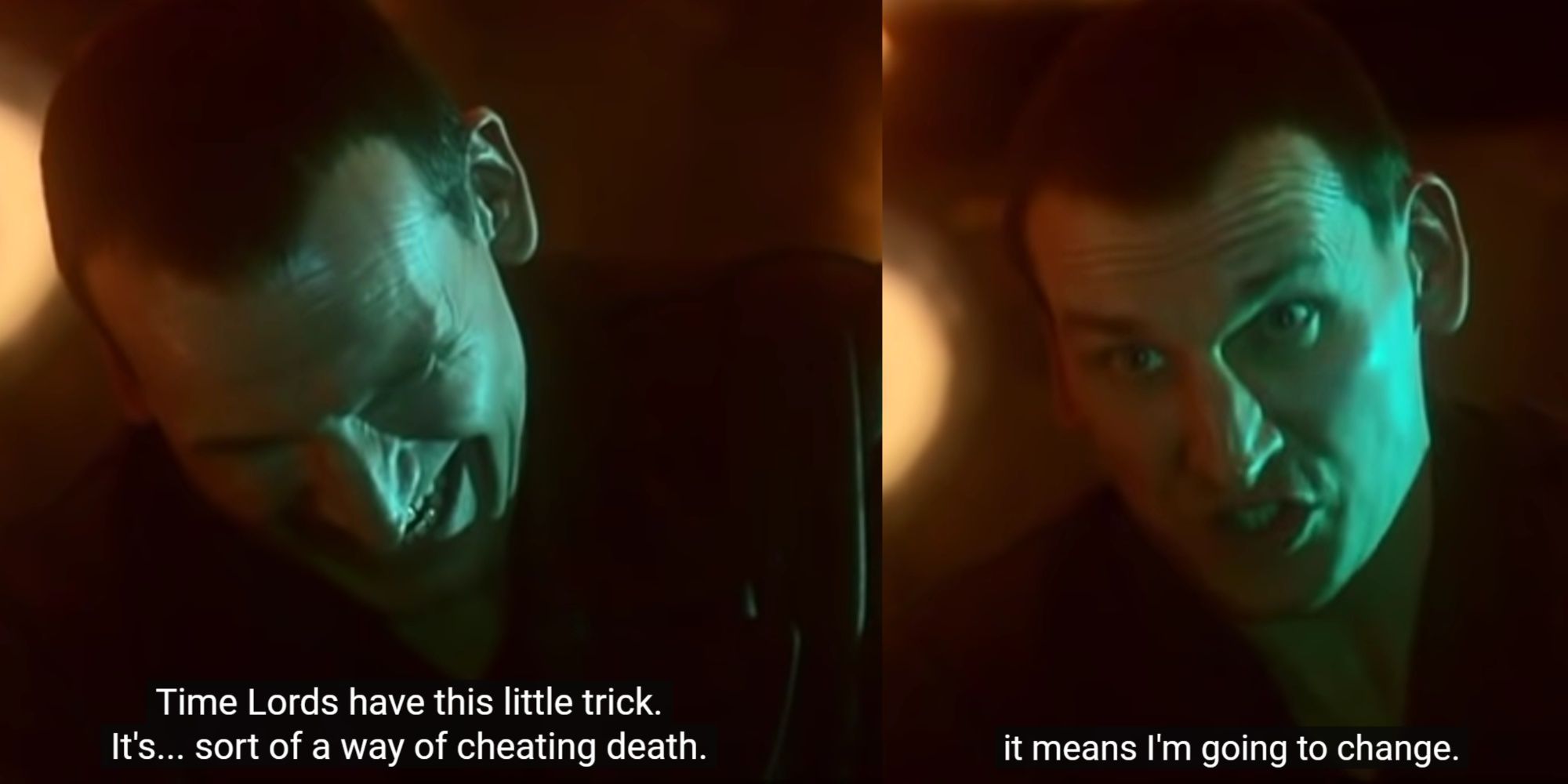 Doctor Who: Christopher Ecclestons Finale Speech As The Doctor
