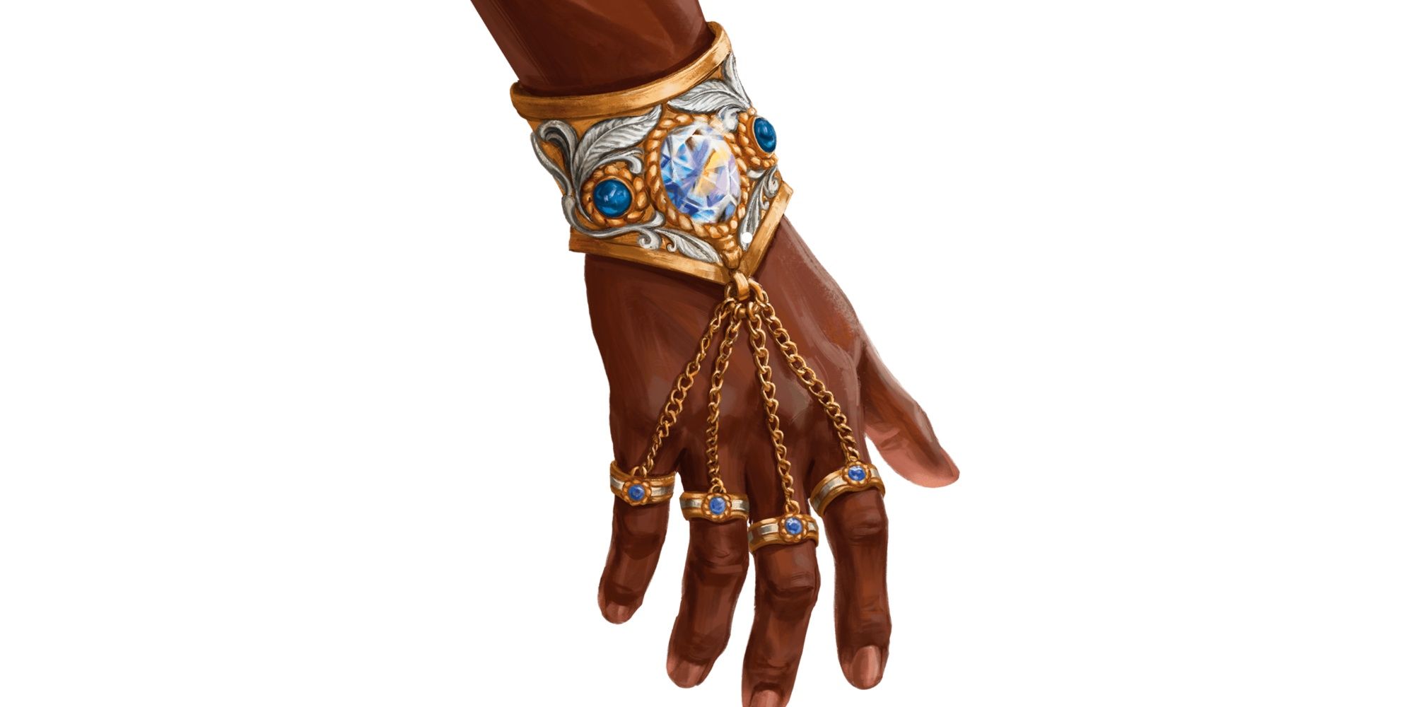 DND Magical Item Bracers Bigby's Beneficient Bracelet