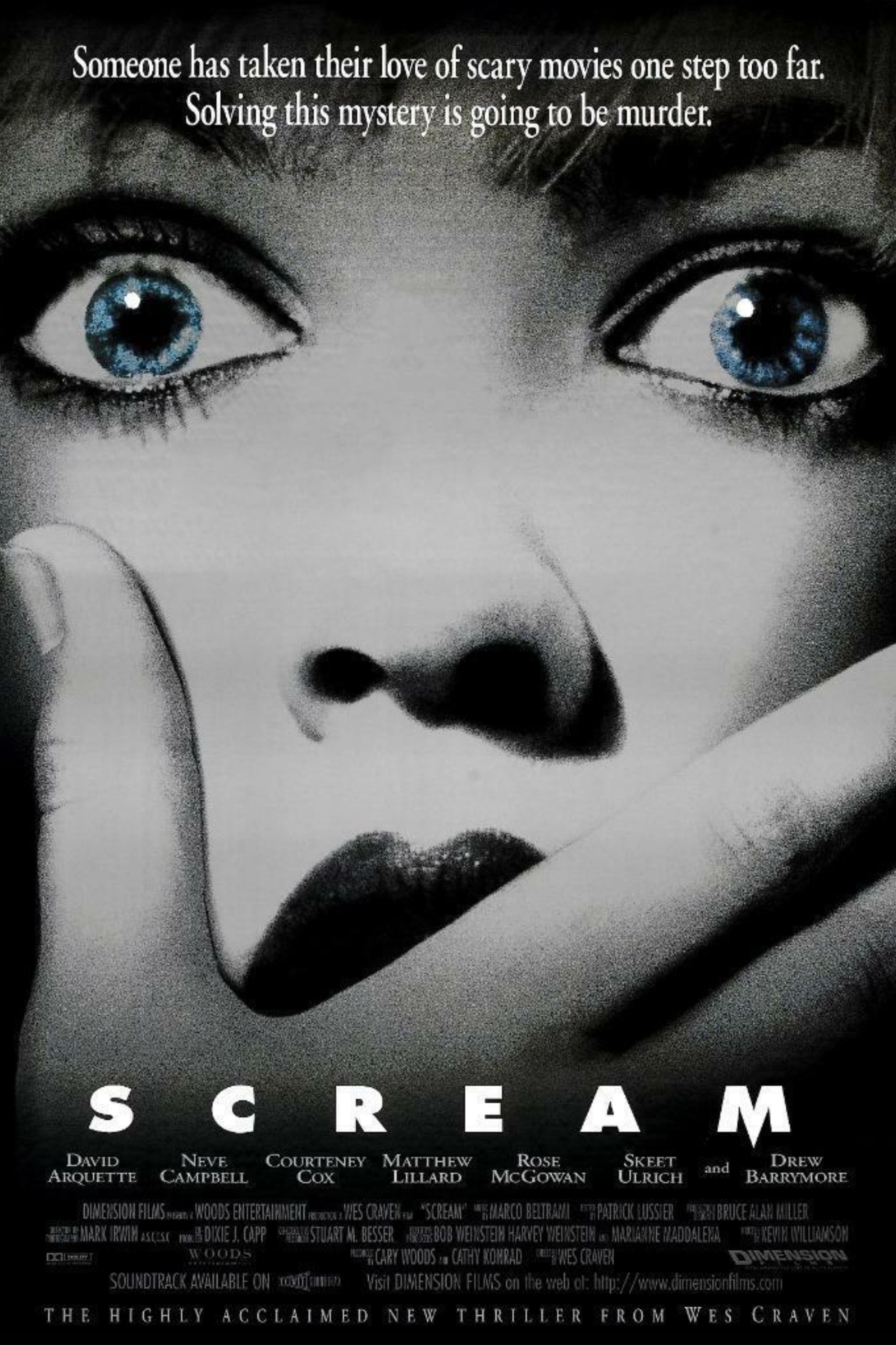 original scream movie poster