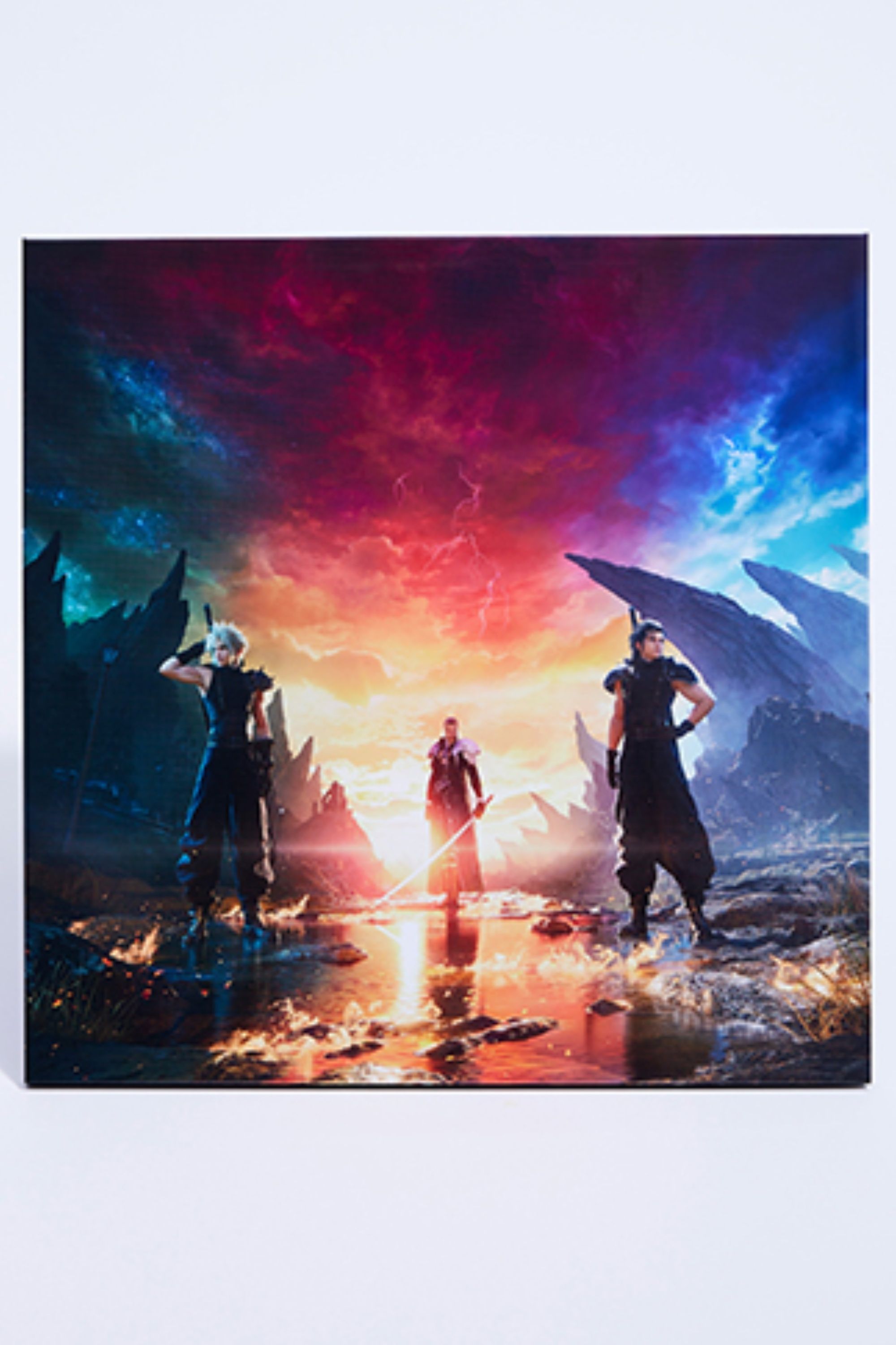final fantasy 7 rebirth vinyl cover art