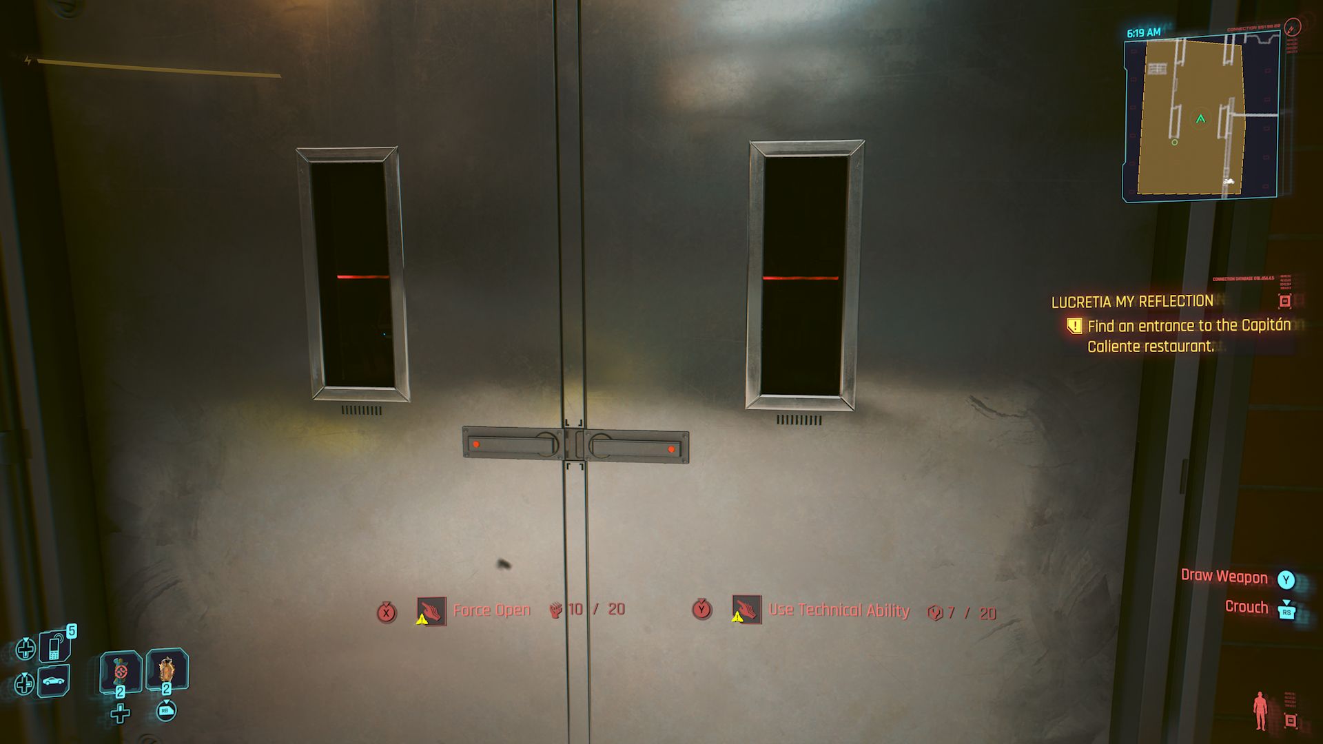 Cyberpunk 2077 Phantom Liberty Screenshot Of Capiton Caliente Door