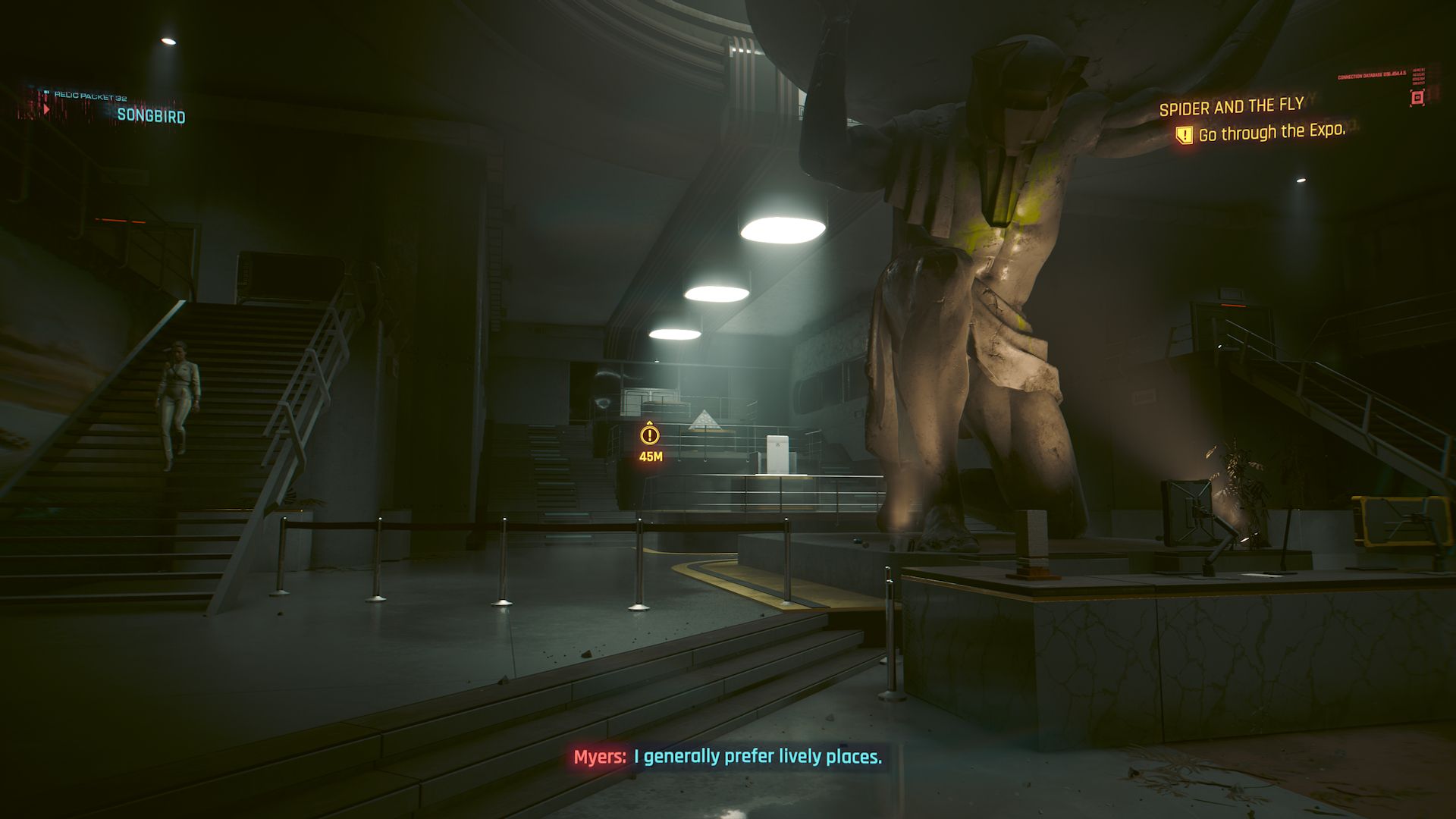 Cyberpunk 2077 Phantom Liberty Screenshot Of Expo Hall