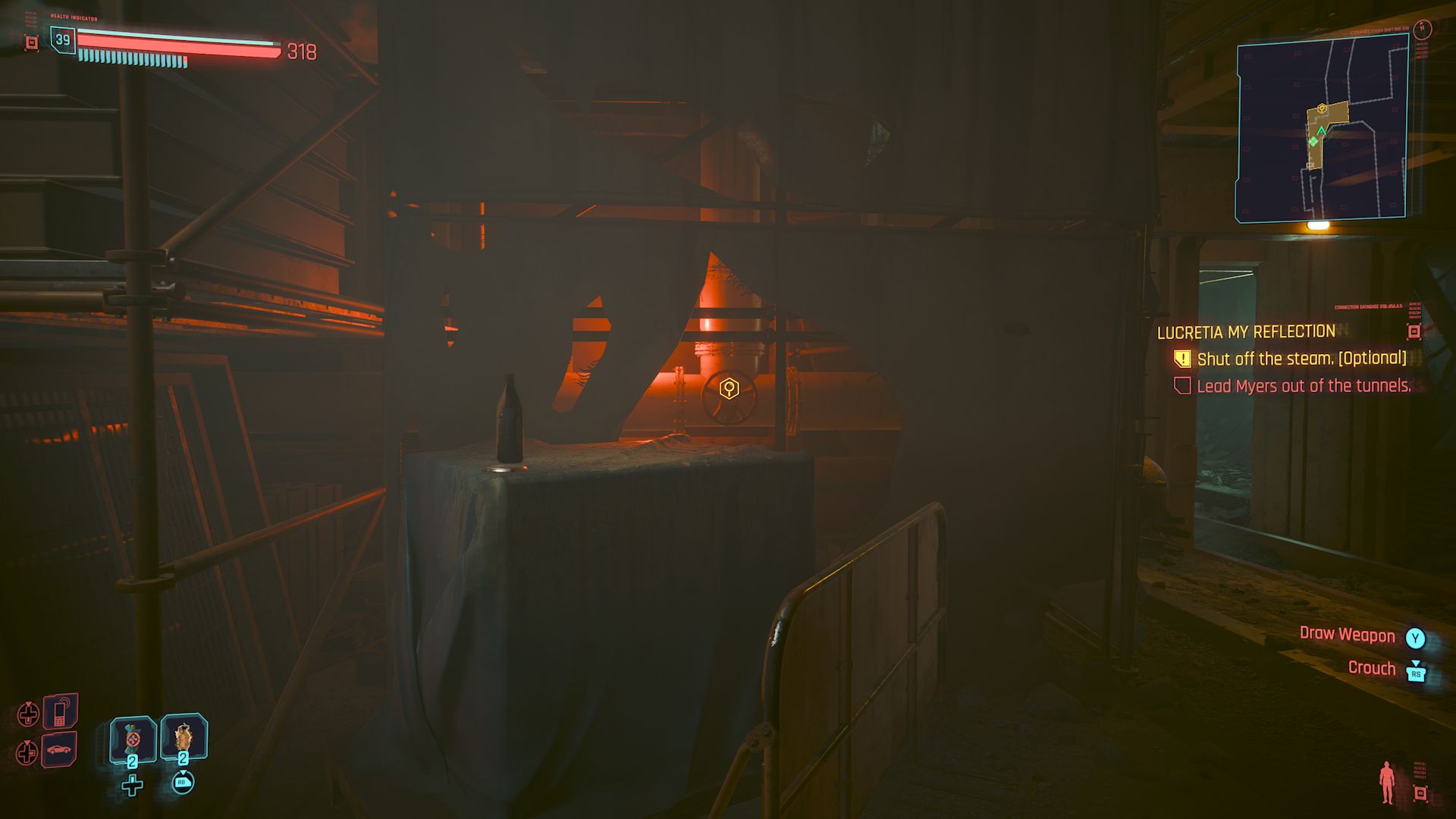 Cyberpunk 2077 Phantom Liberty Screenshot Of Hidden Valve Behind Structure
