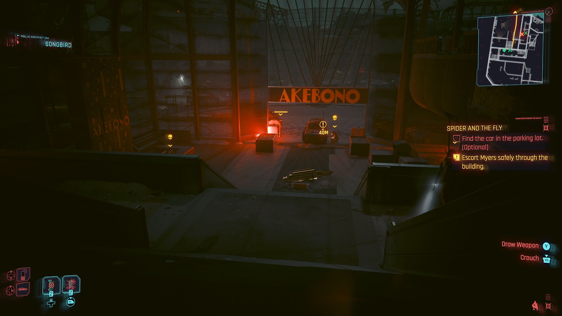 Cyberpunk 2077 Phantom Liberty Screenshot Of Room With Enemies Next To Car