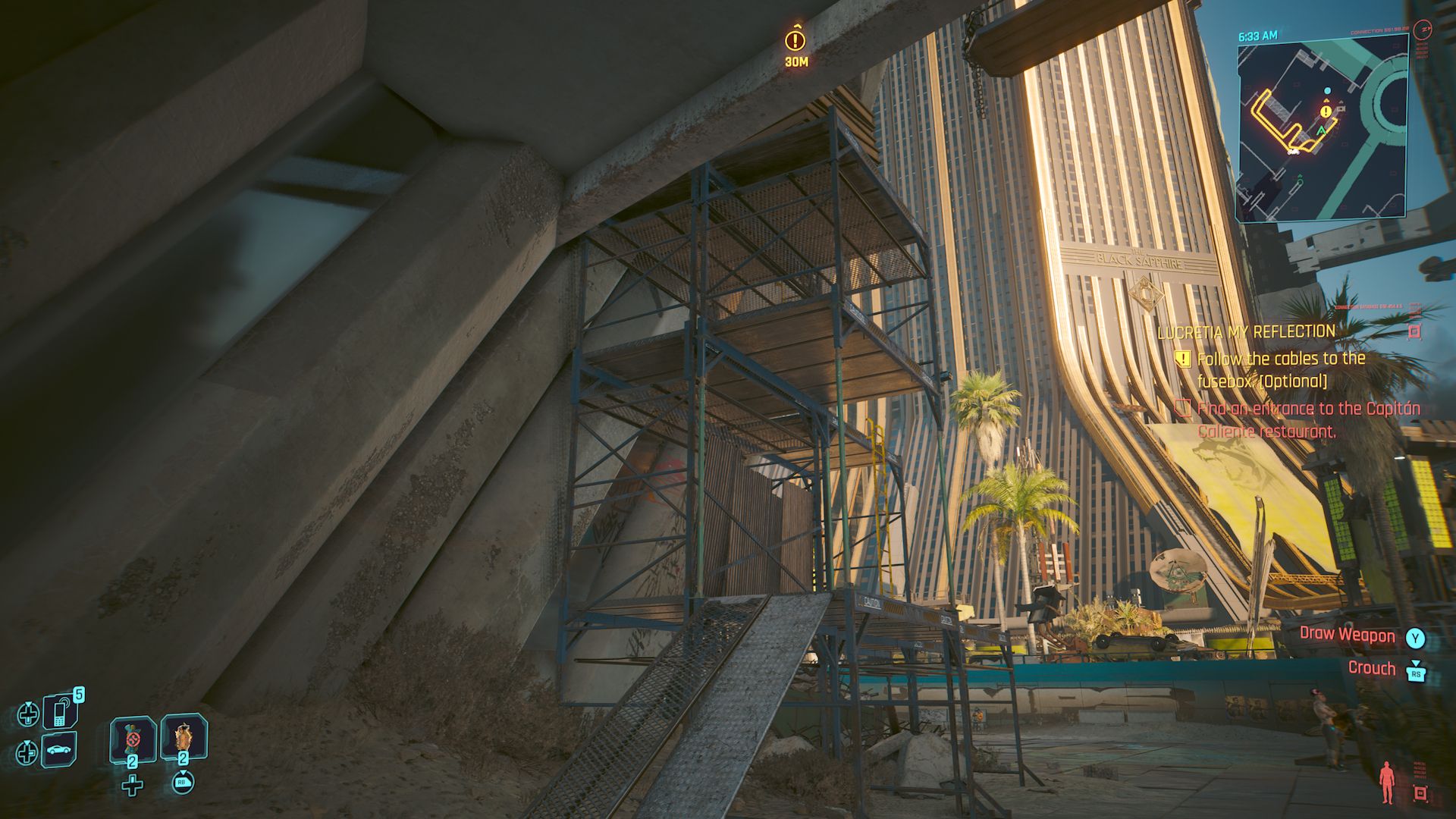 Cyberpunk 2077 Phantom Liberty Screenshot Of Scaffolding