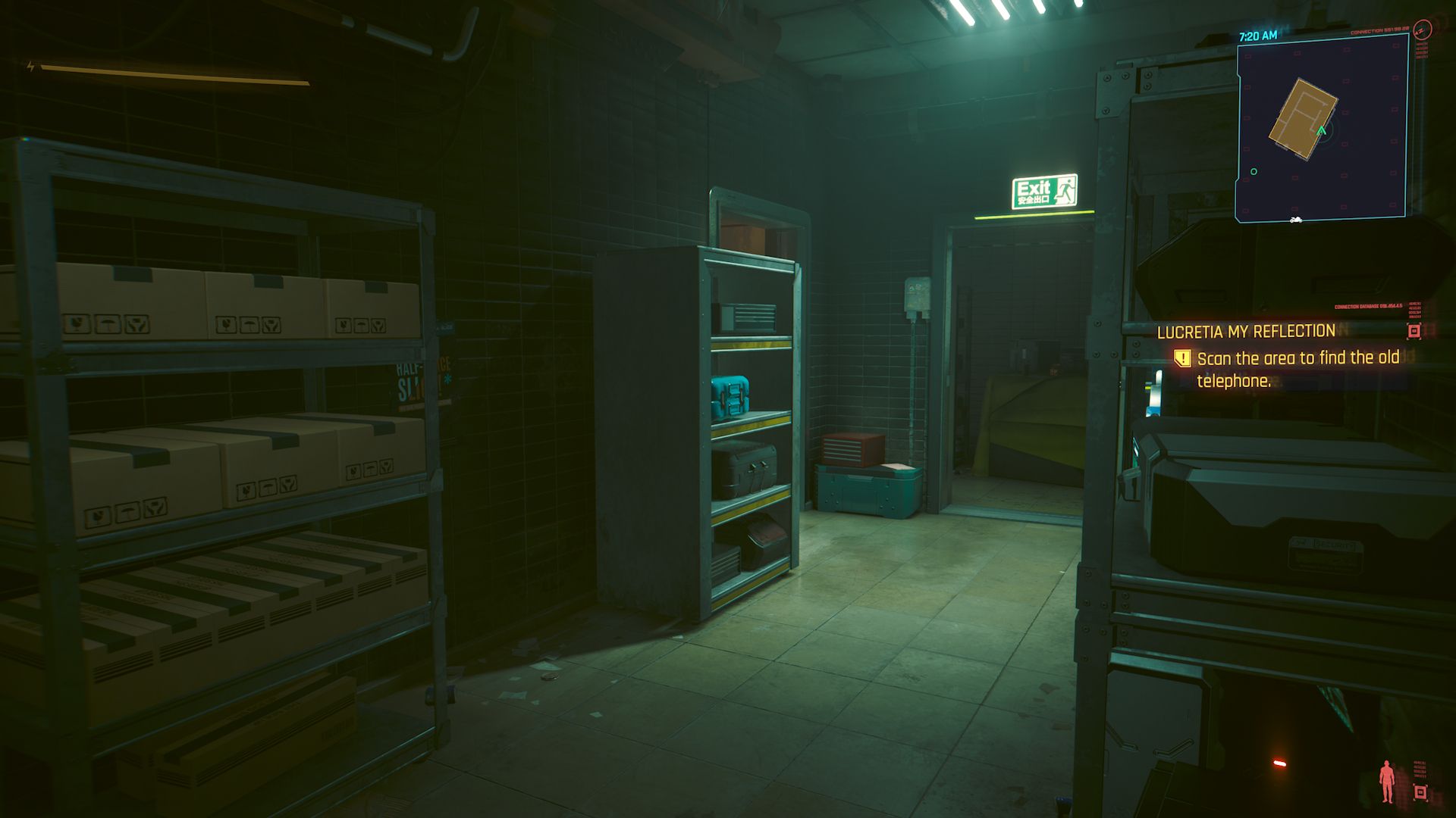 Cyberpunk 2077 Phantom Liberty Screenshot Of Movable Shelving