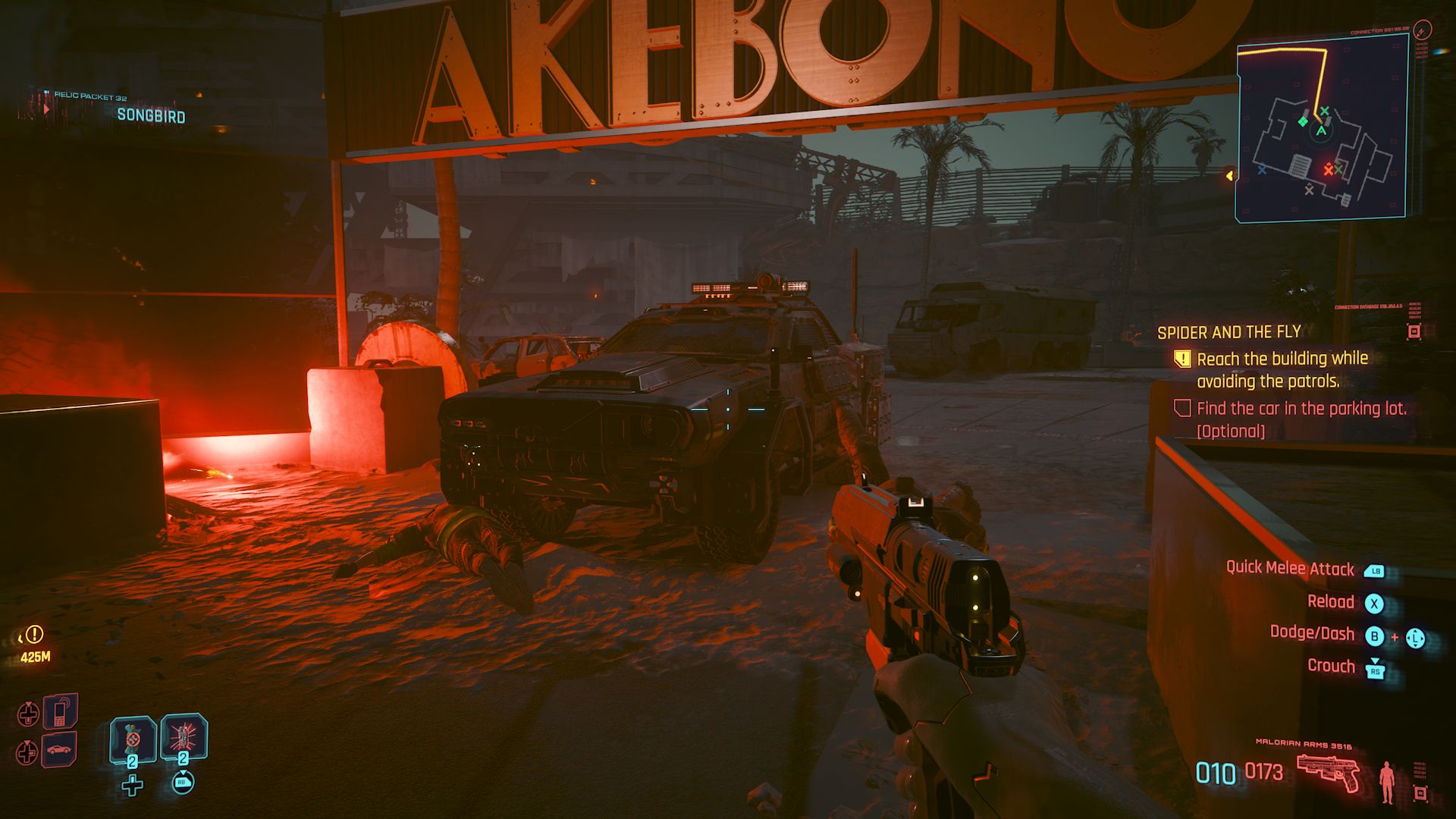 Cyberpunk 2077 Phantom Liberty Screenshot Of Truck