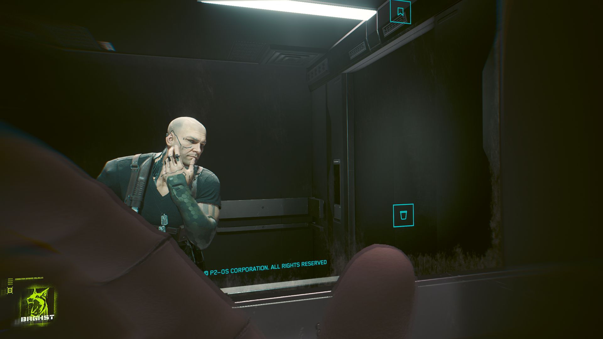 Cyberpunk 2077 Phantom Liberty Screenshot Of V Looking Like Hansen