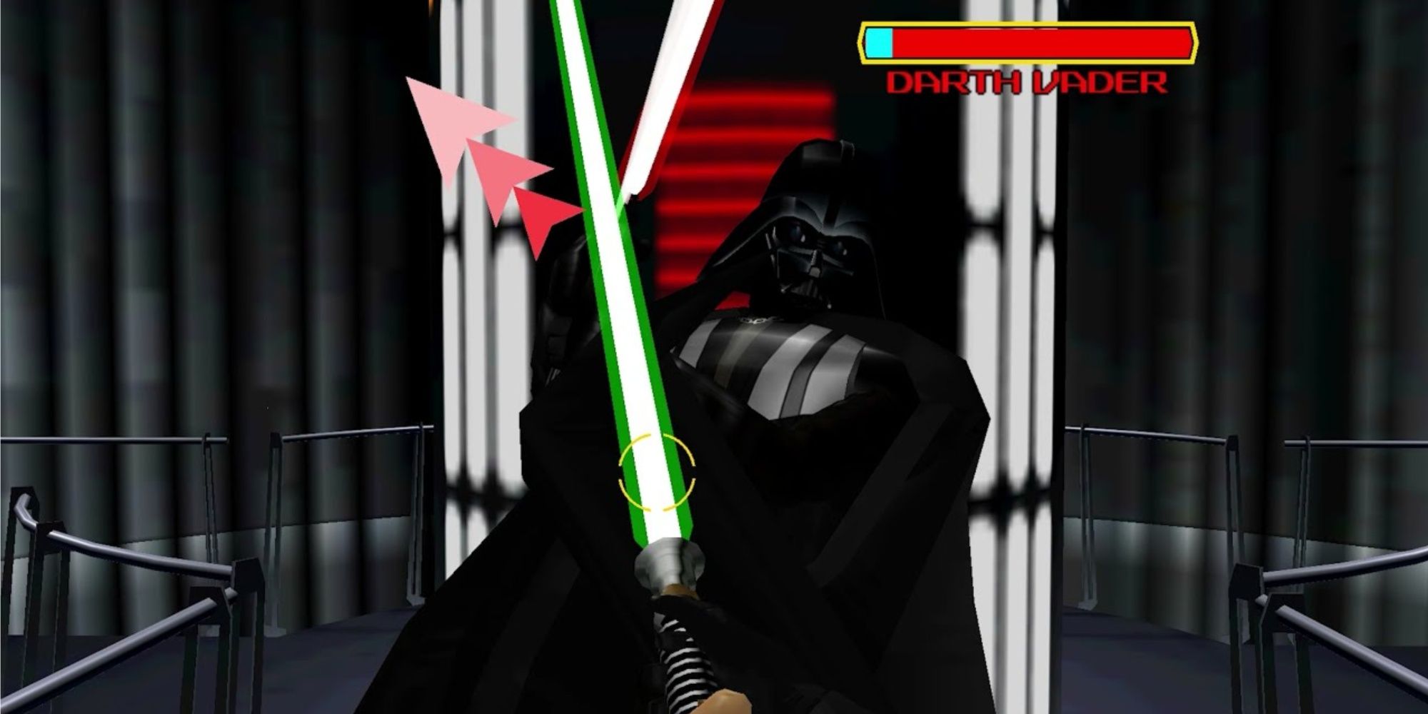 Darth Vader as a boss in Star Wars Arcade