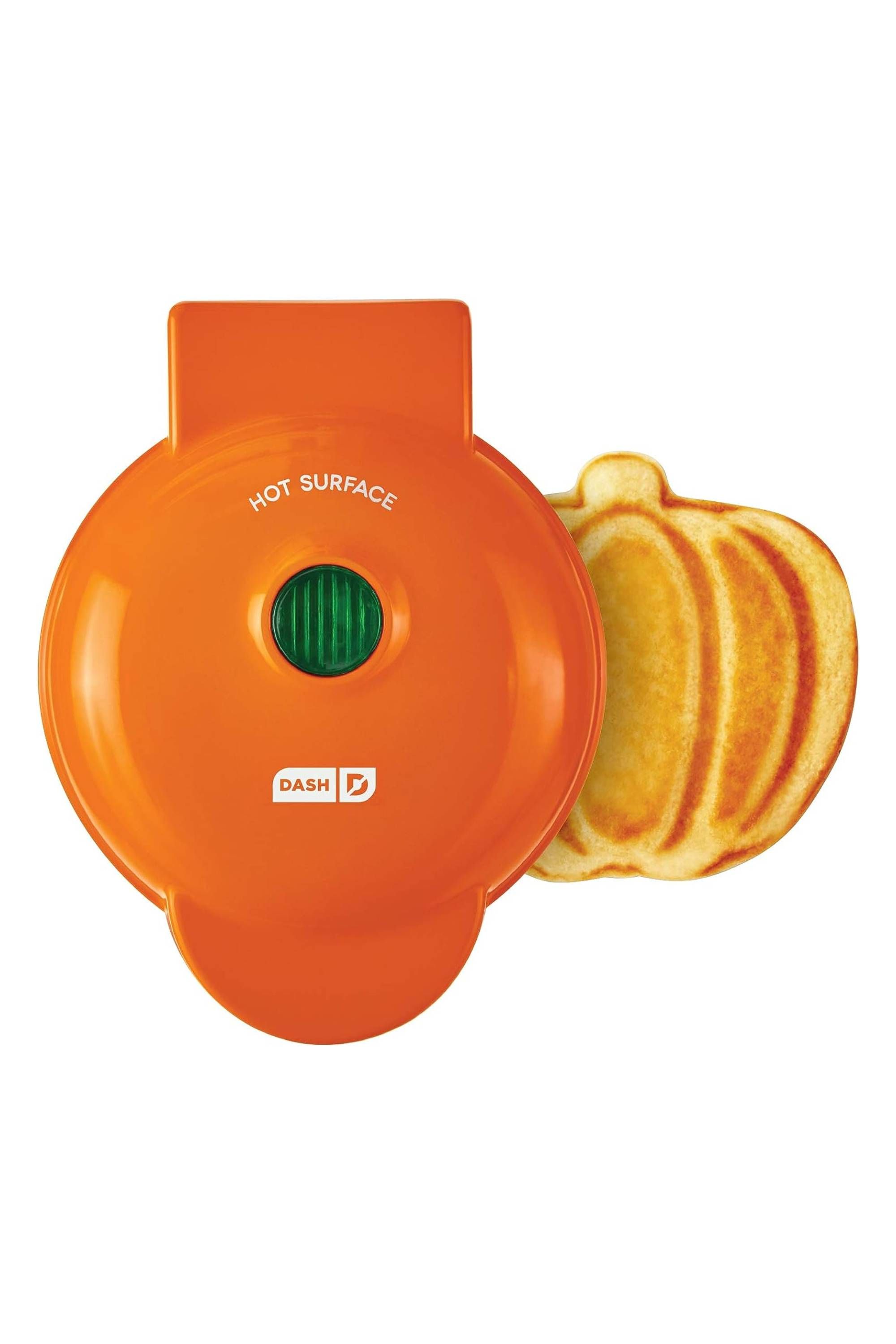 Dash Mini Pumpkin-Shaped Waffle Maker-1