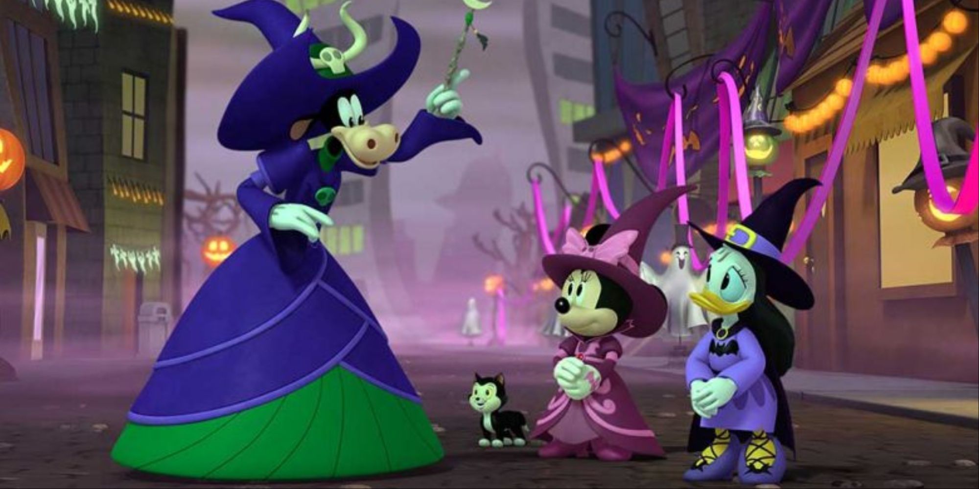 disney-junior-mickeys-tale-of-two-witches clarabelle daisy minnie and cat familiar