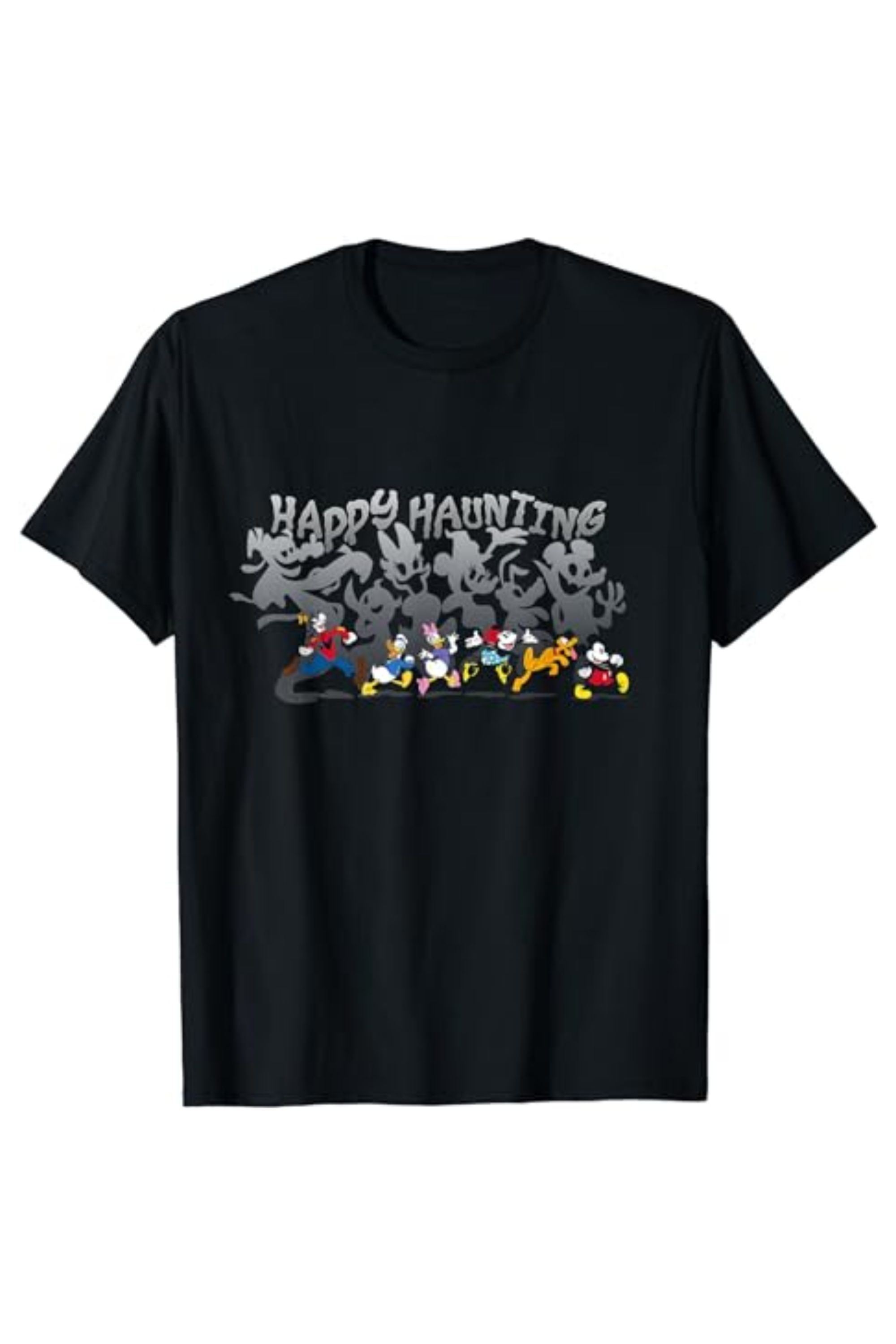 Disney Mickey And Friends Happy Haunting Halloween T-Shirt