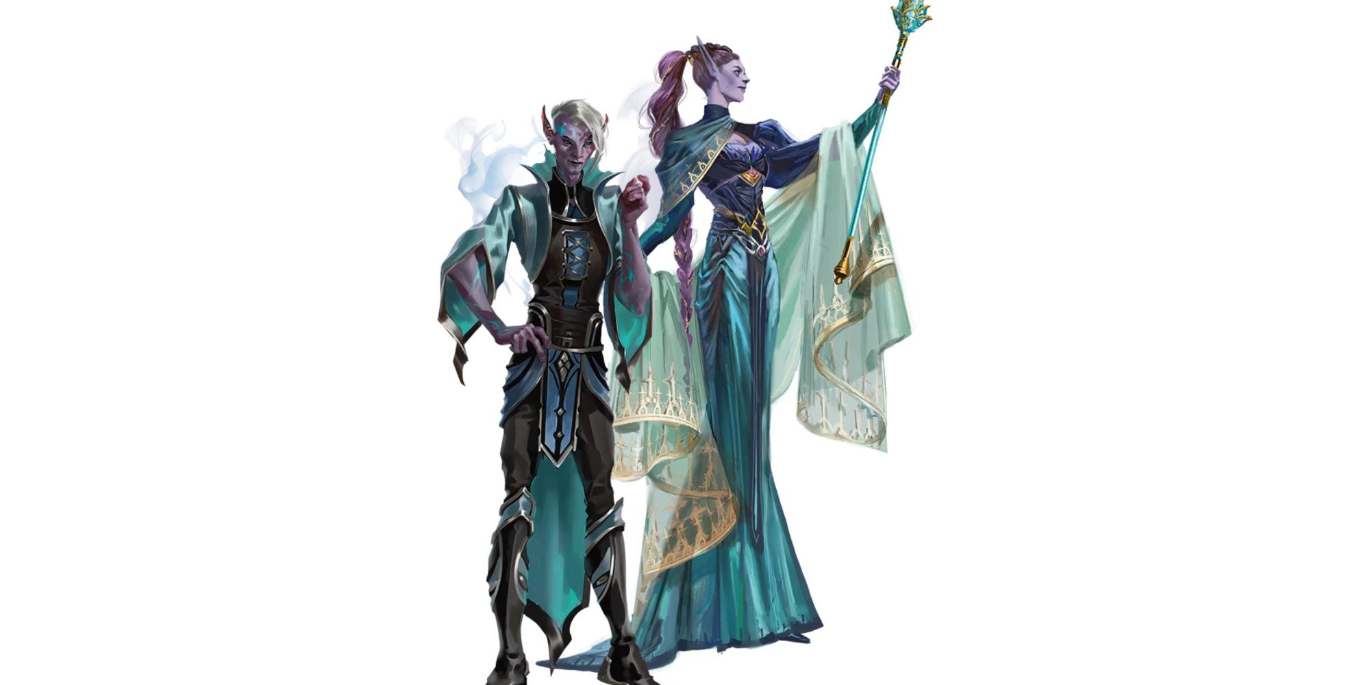 dungeons & dragons bigby presents glory of the giants Fomorian Noble by Katerina Ladon (L), Evyn Fong (R)