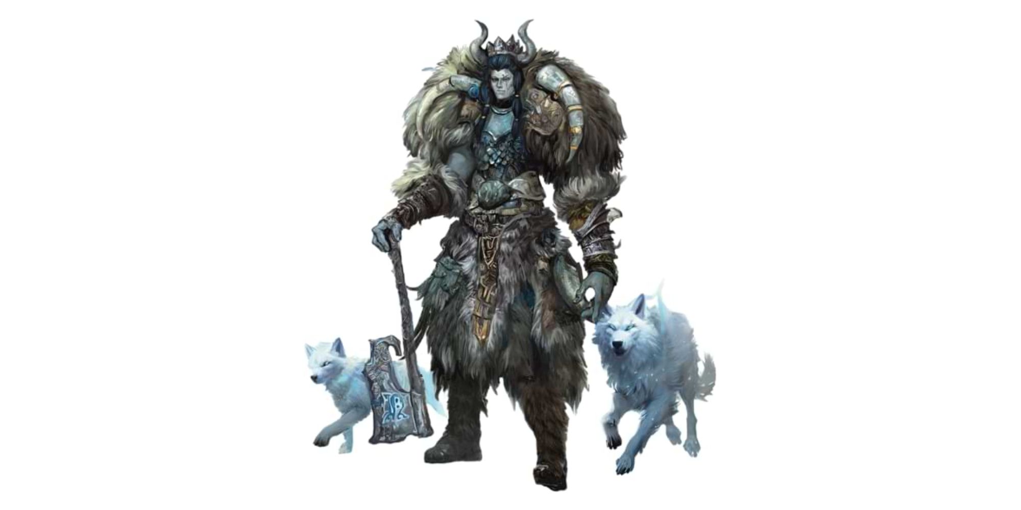 Dungeons & Dragons Bigby Presents Glory of the Giants Frost Giant Ice Shaper by Ilya Shkipin