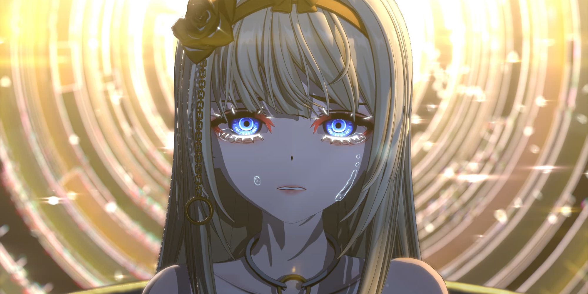 Enoa crying in Crymachina.