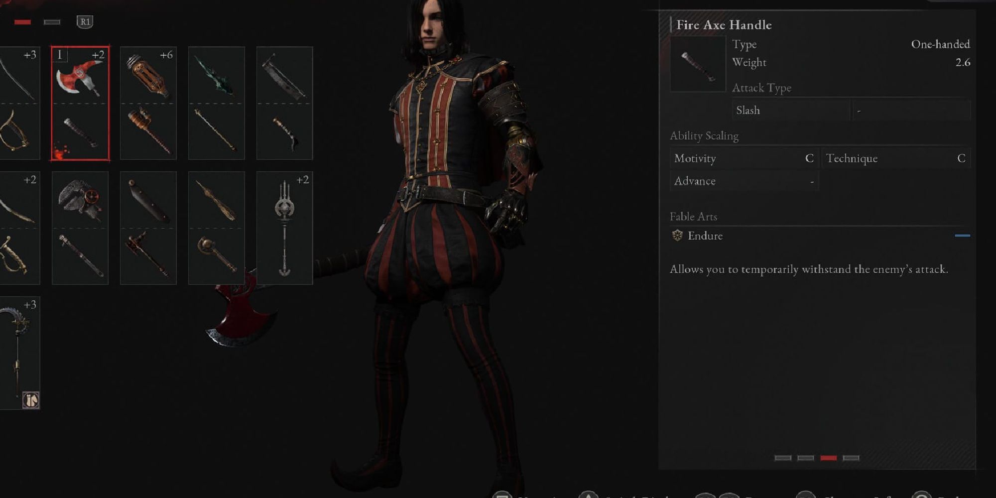 lies of p fire axe handle