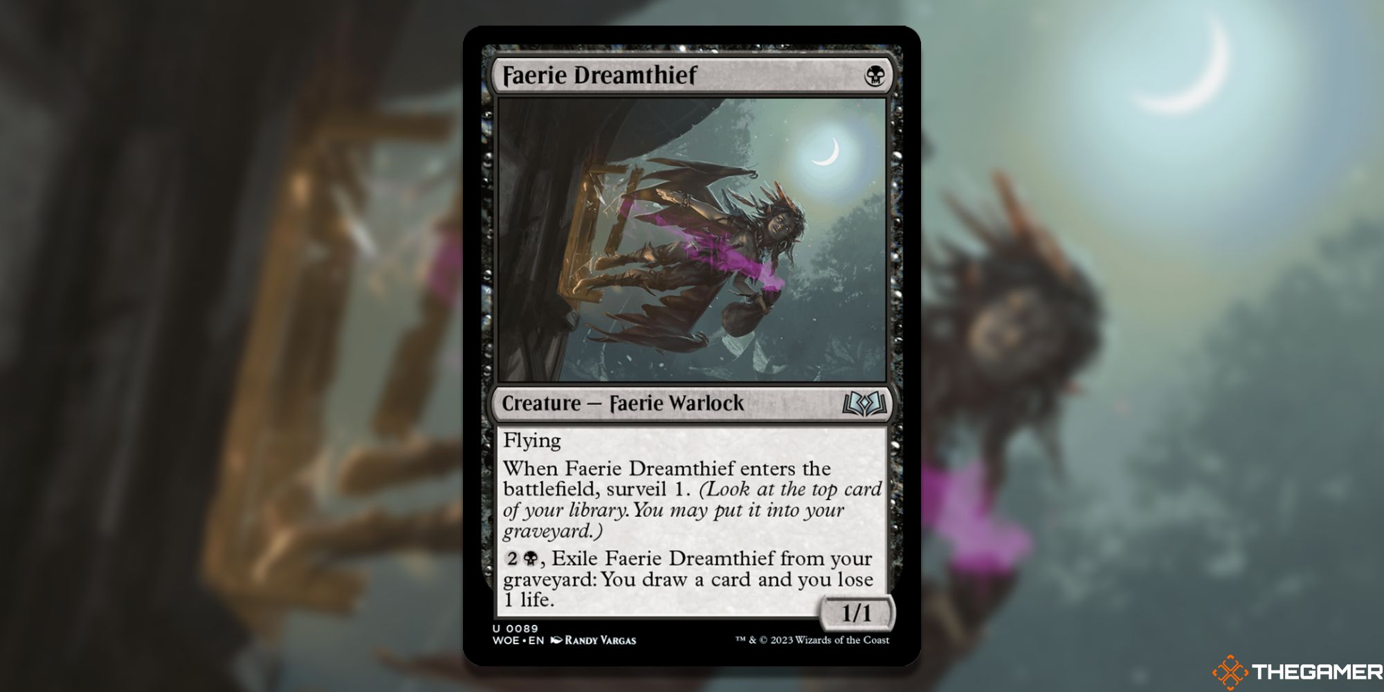 MTG: Faerie Dreamthief card