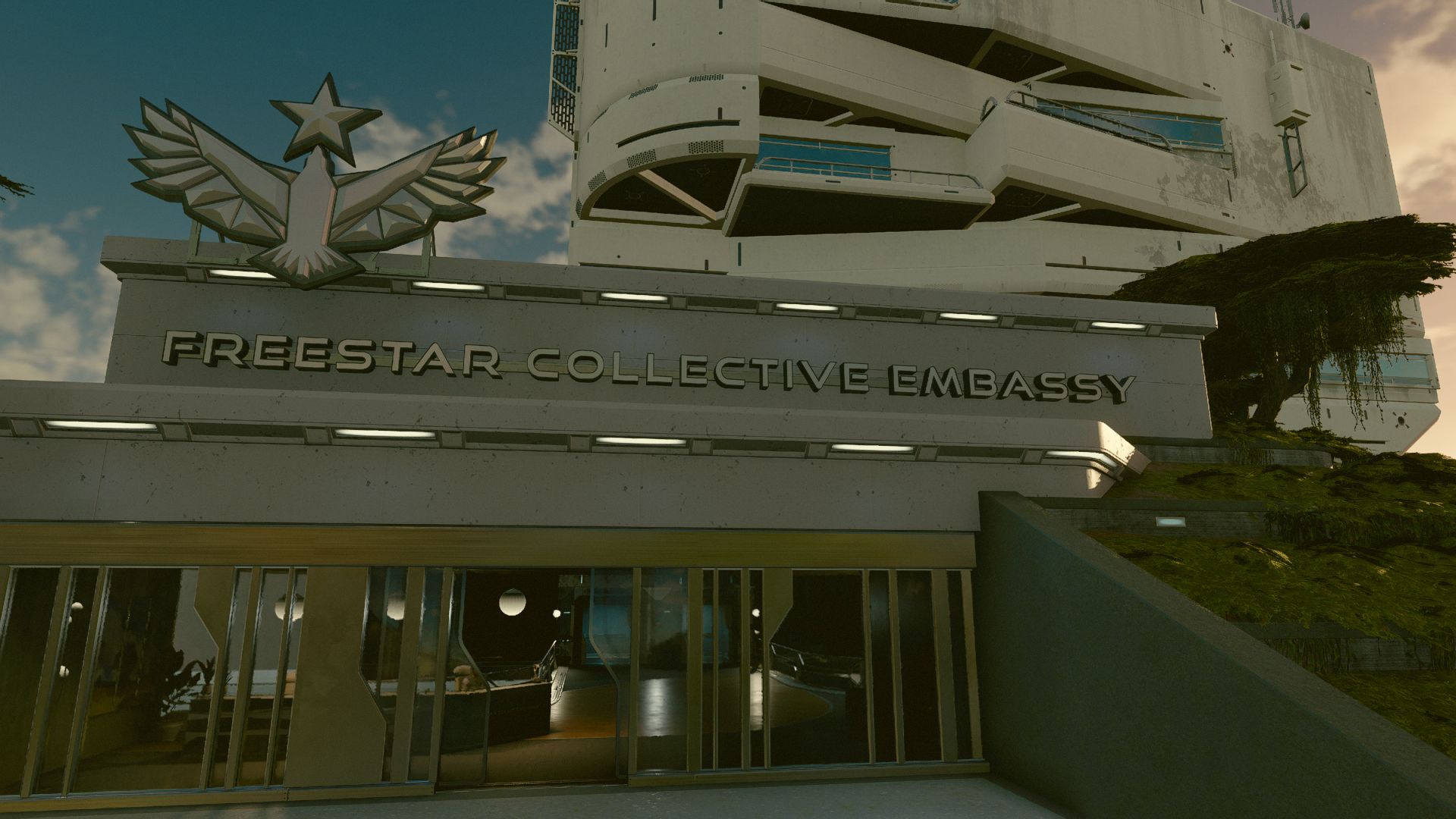 Freestar Collective Embassy in Starfield
