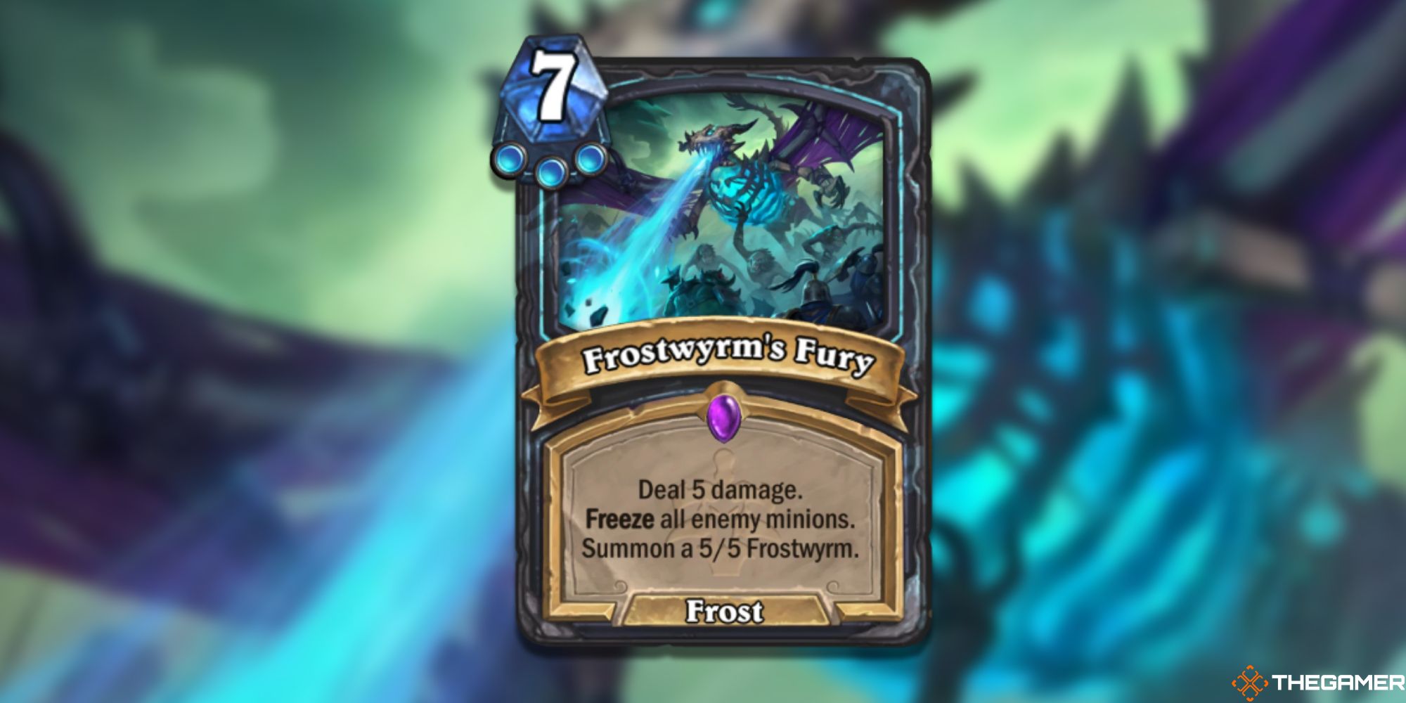 Frostwyrm's Fury Hearthstone Card