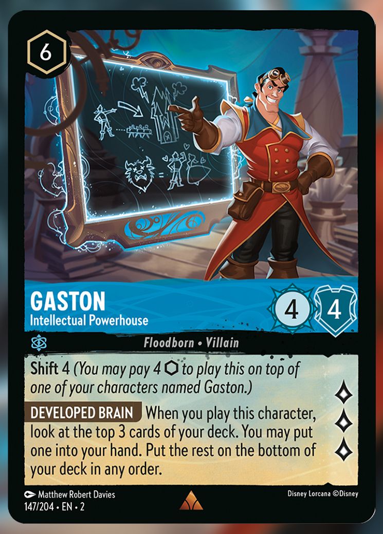 Gaston, Intellectual Powerhouse