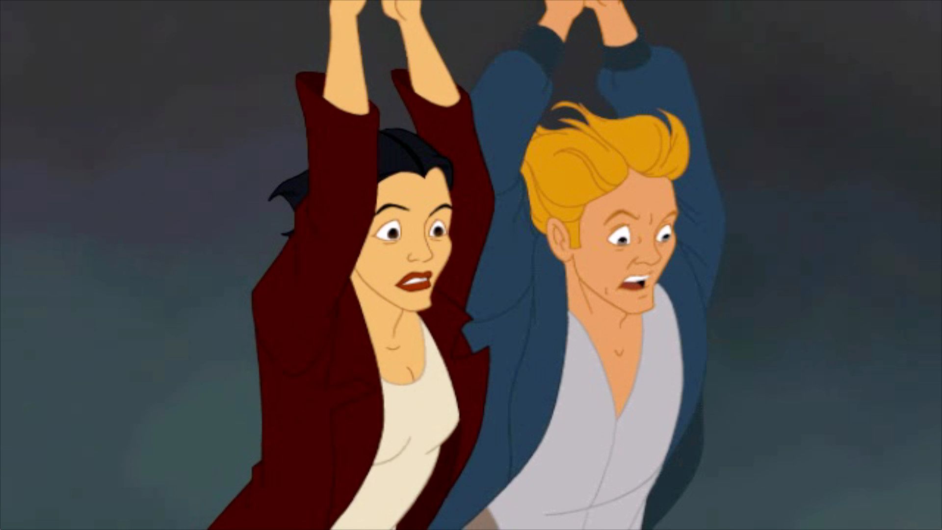 George and Nico in Broken Sword 2 Remastered
