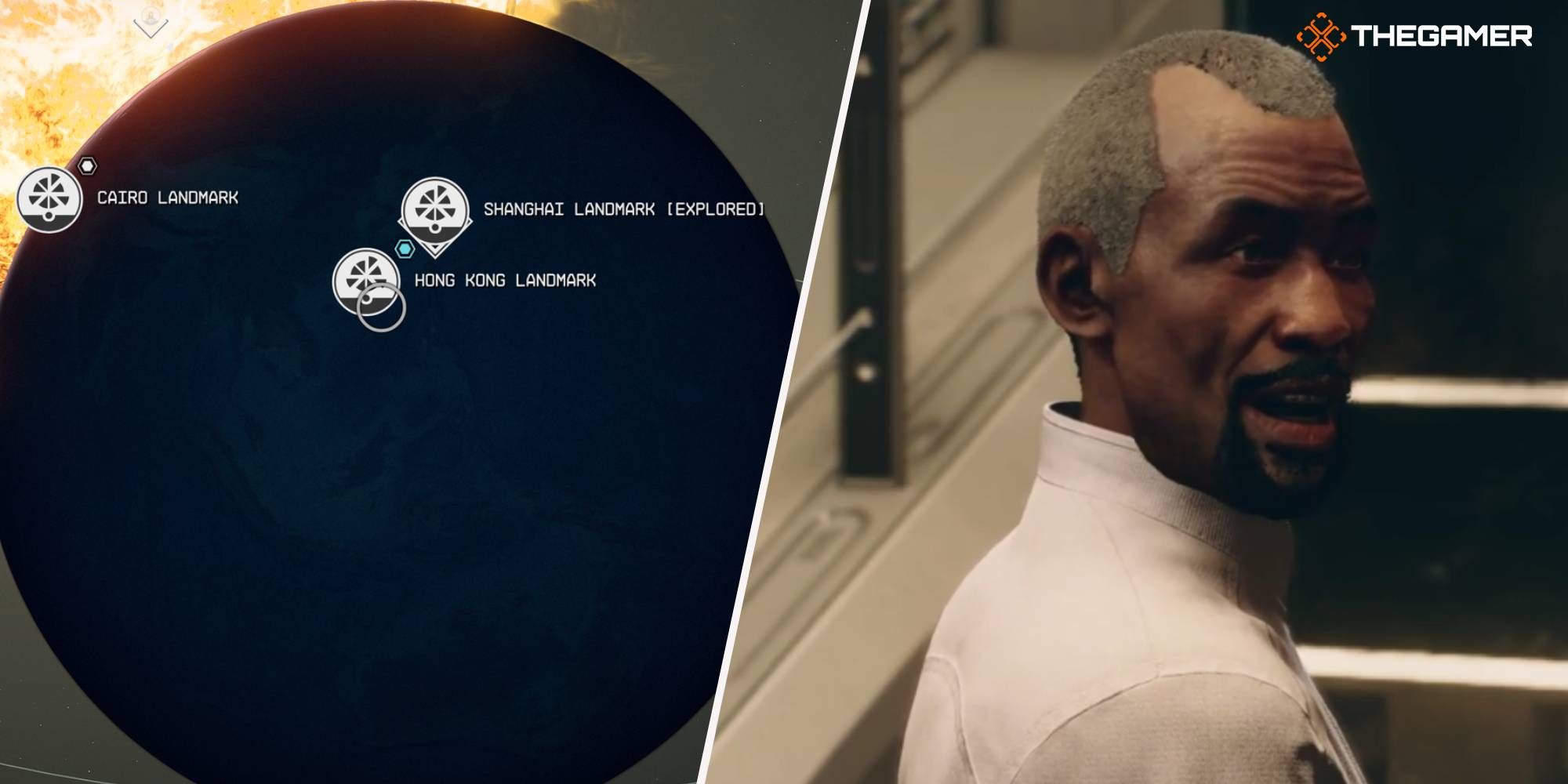 Hong Kong Landmark Landing Site Starfield