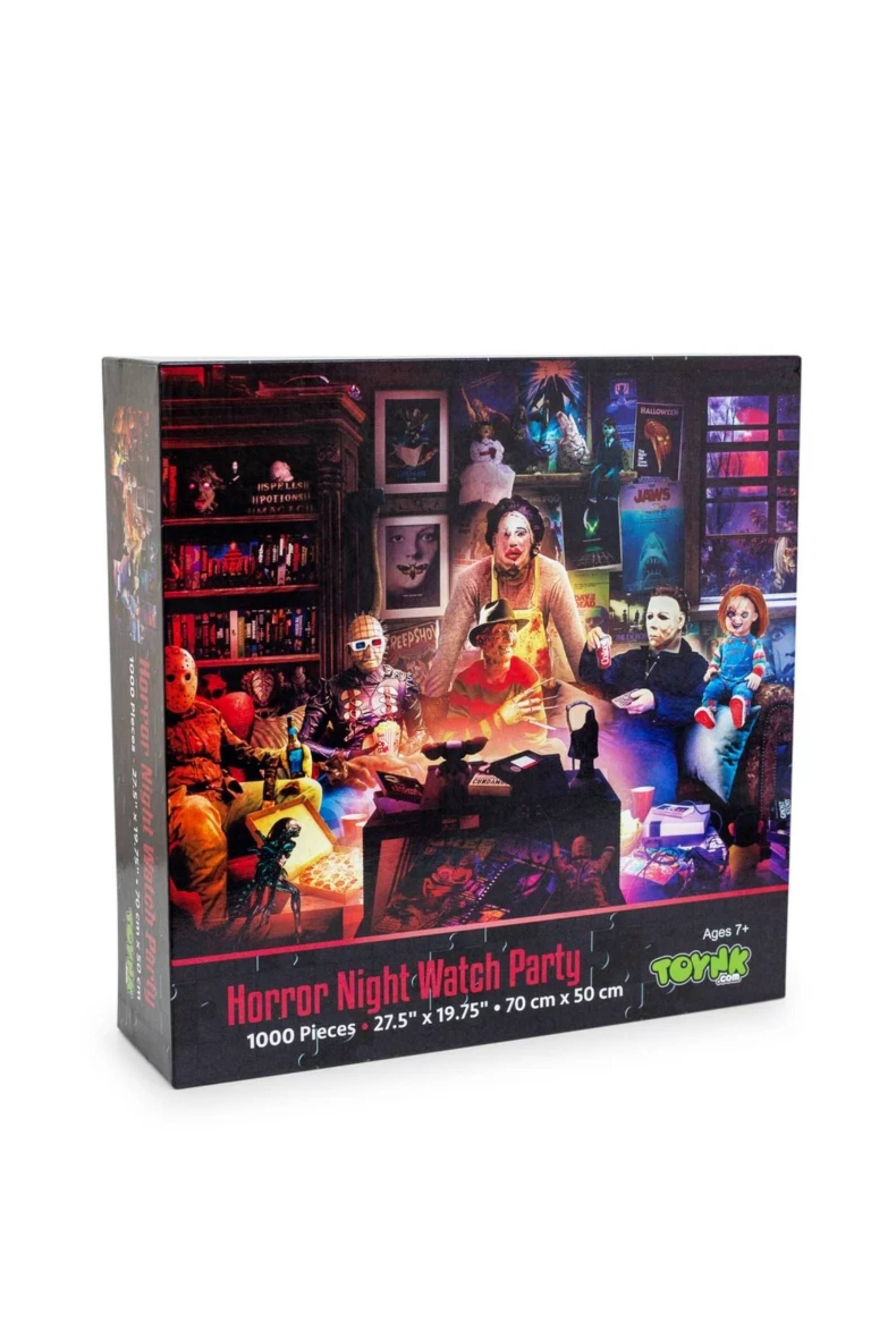Toynk Horror Night Watch Party 1000-Piece Jigsaw Puzzle