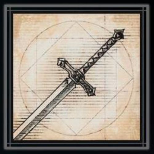 The Imperial Infantry Blade icon displayed in menus.