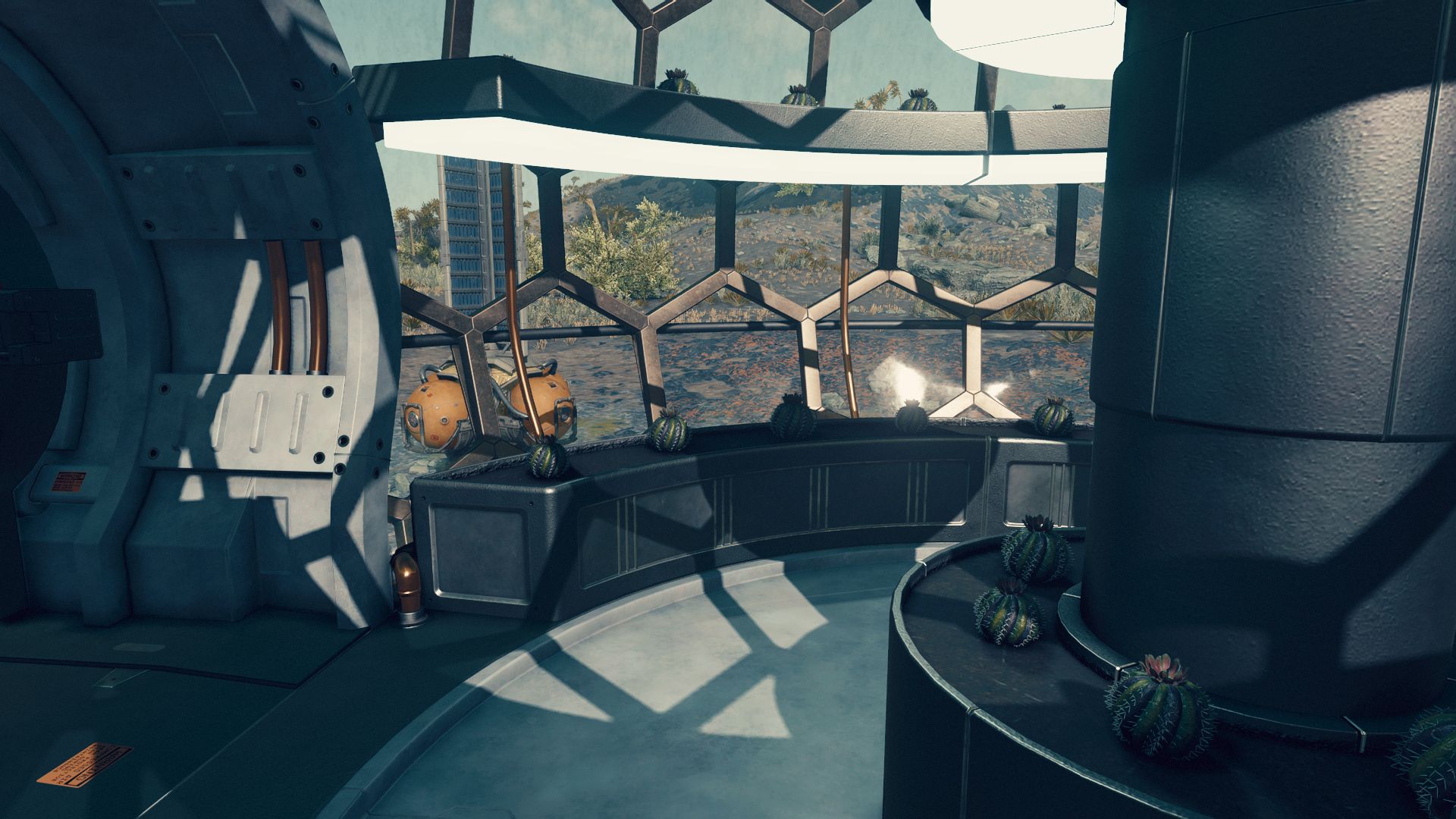Inside the Greenhouse in Starfield