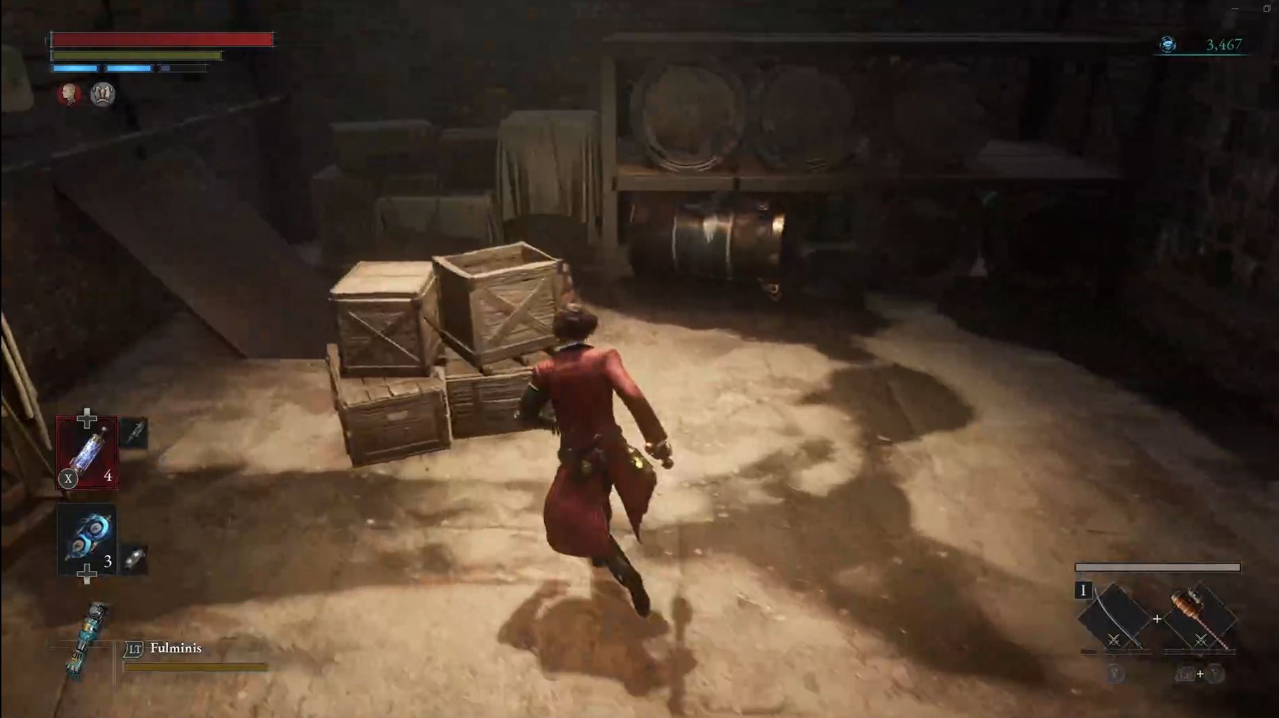 P Finds Breakable Boxes Obscuring Secret Room Entrance In Workshop Union Lies of P
