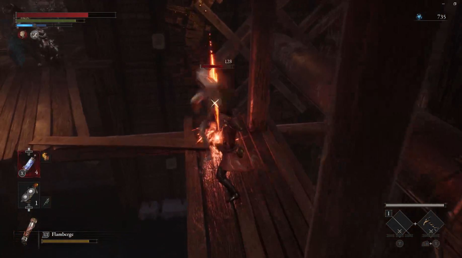 P Strikes Plagued Crawling Over Edge Of Rafters To Ambush In Cathedral In Lies of P