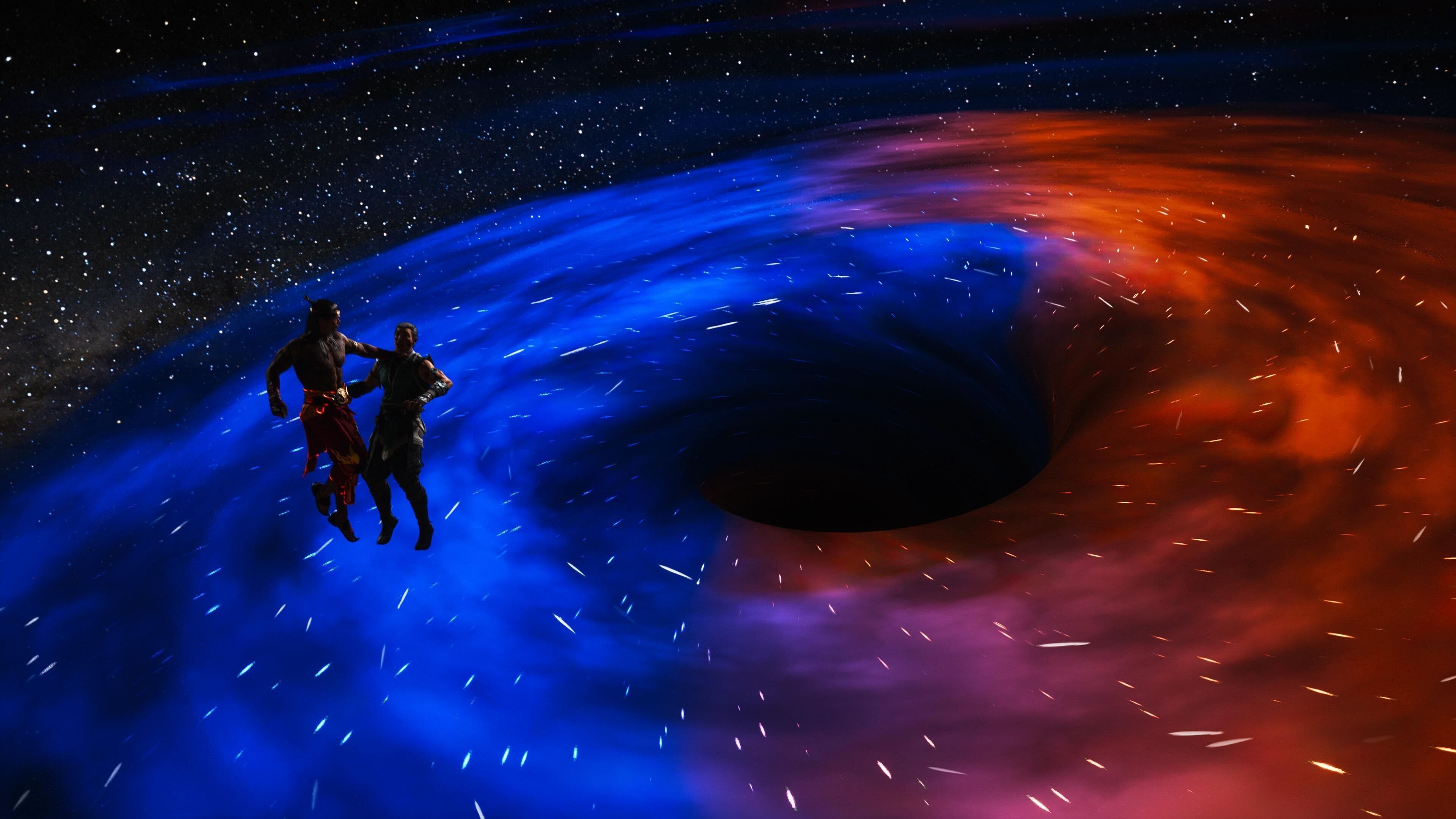 Liu Kang's black hole Fatality in Mortal Kombat 1.