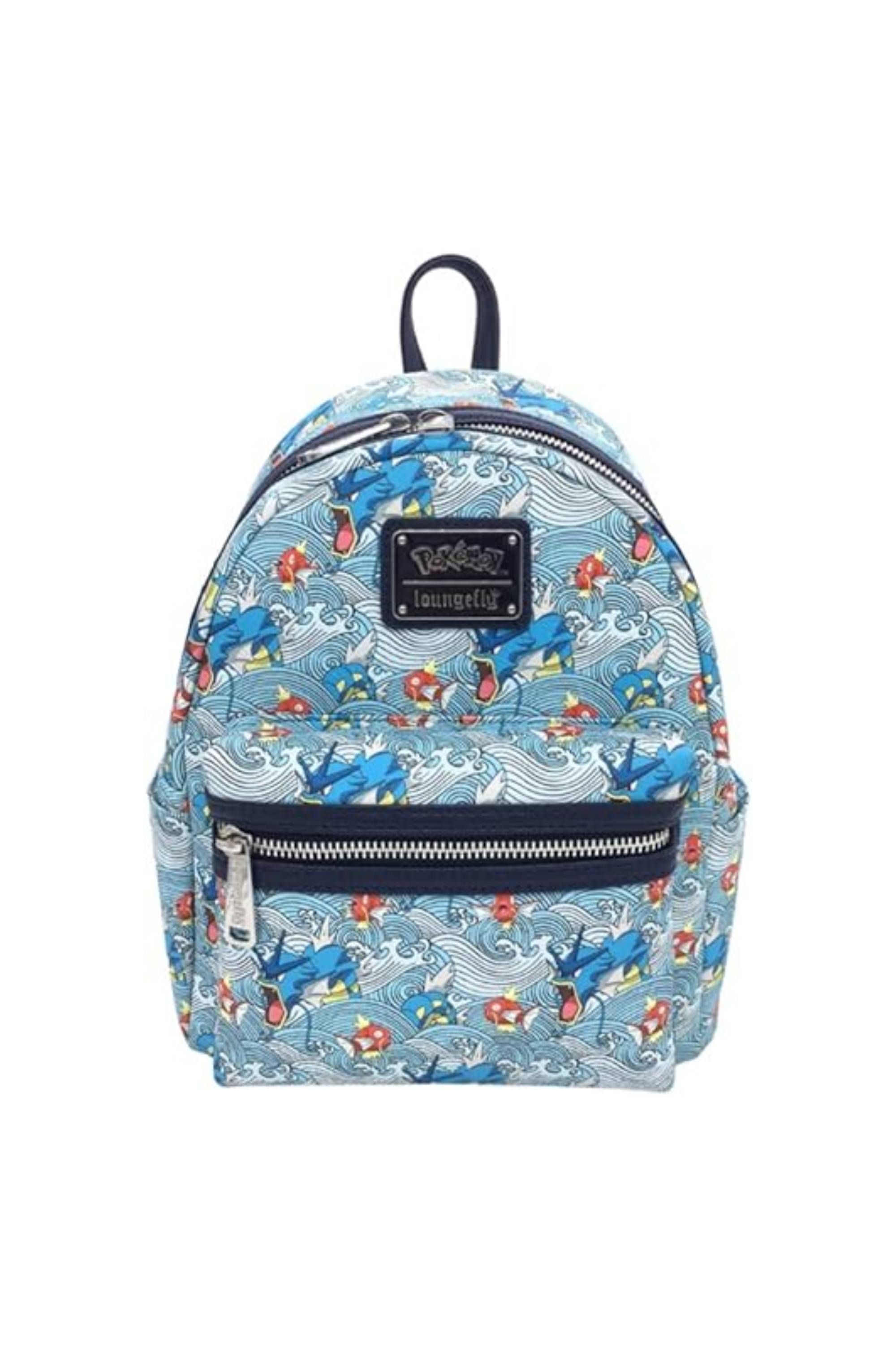 Loungefly Pokemon Magikarp Gyrados AOP Adjustable Shoulder Strap Handbag Purse