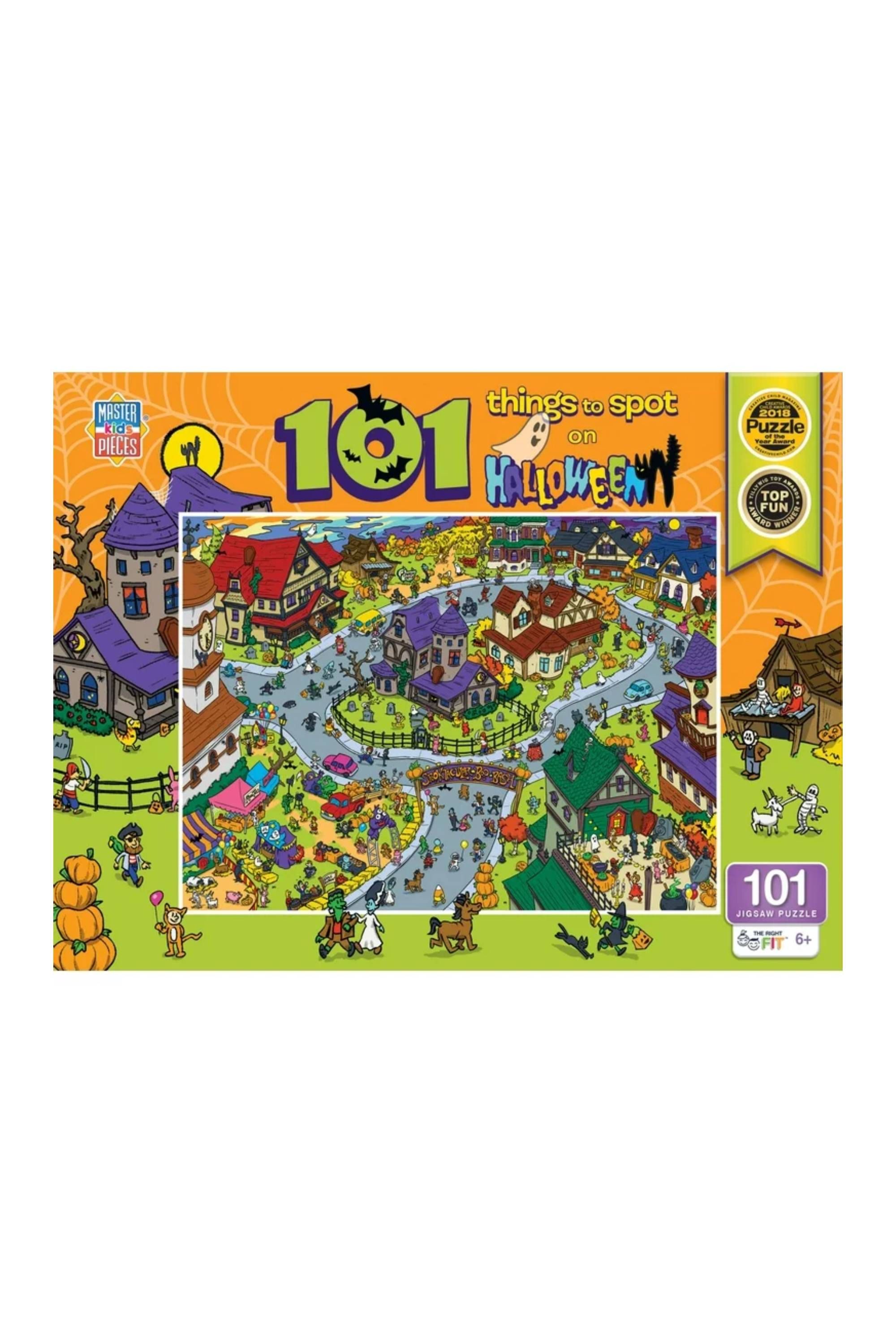 MasterPieces 101 Things To Spot At Halloween 100-Piece Jigsaw Puzzle