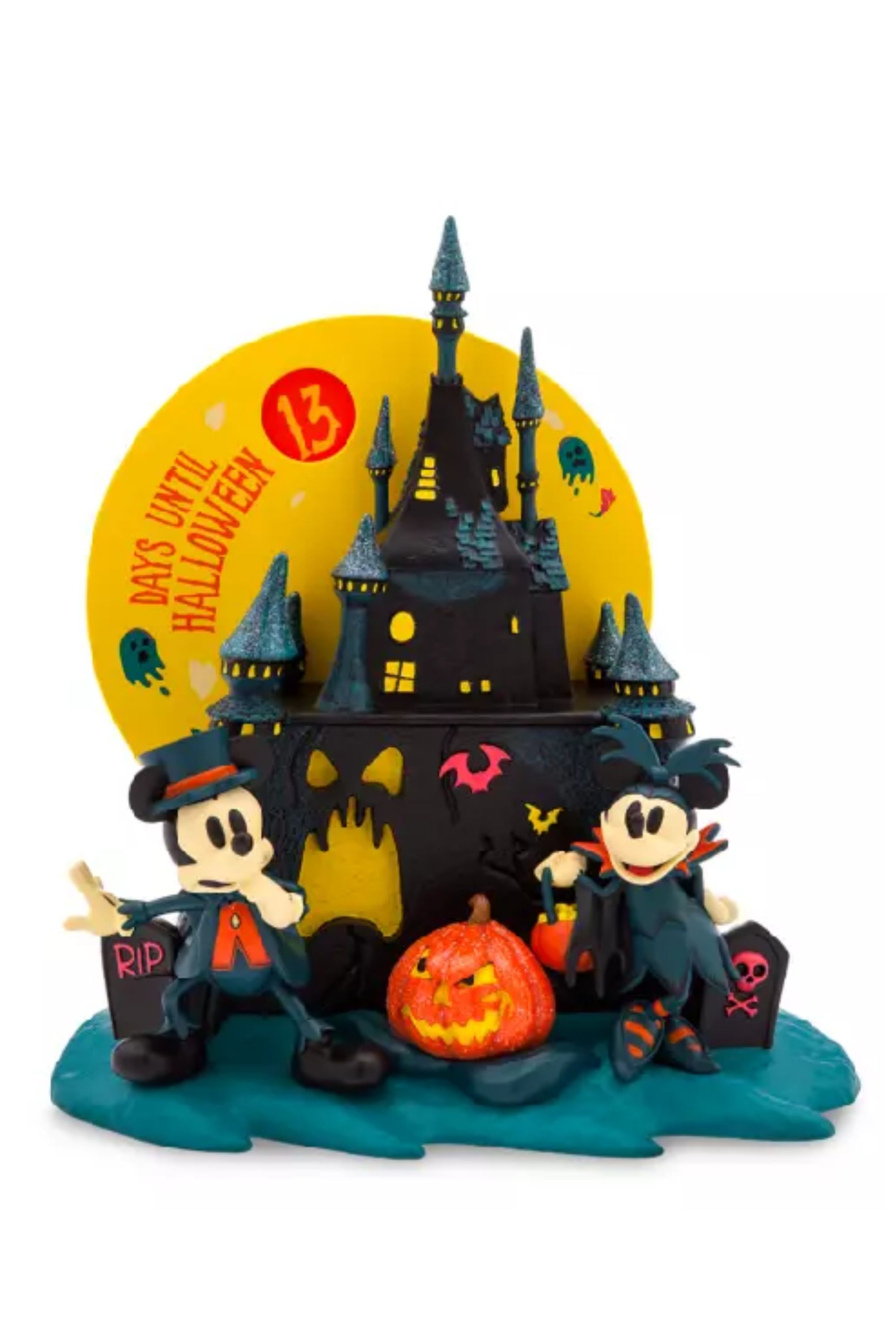 Mickey And Minnie Mouse Halloween Countdown Calendar