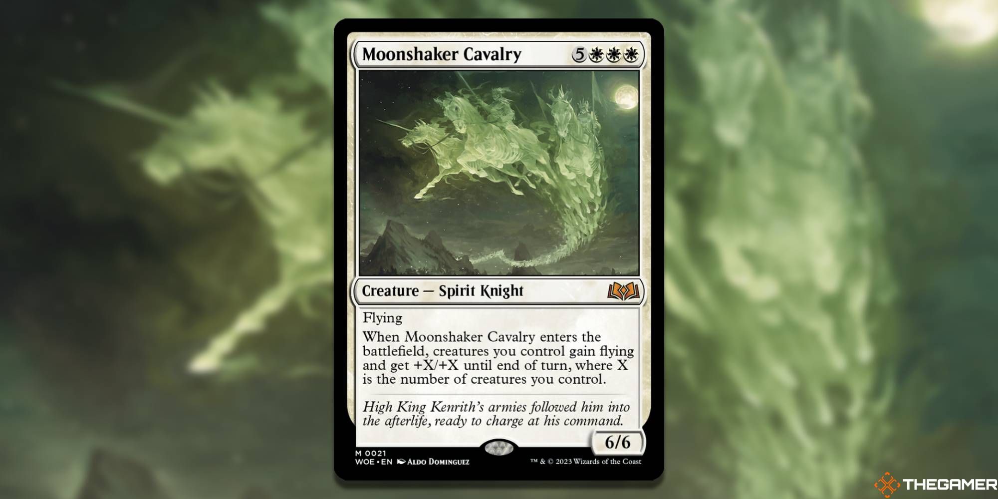 Moonshaker Cavalry (Regular art) in MTG